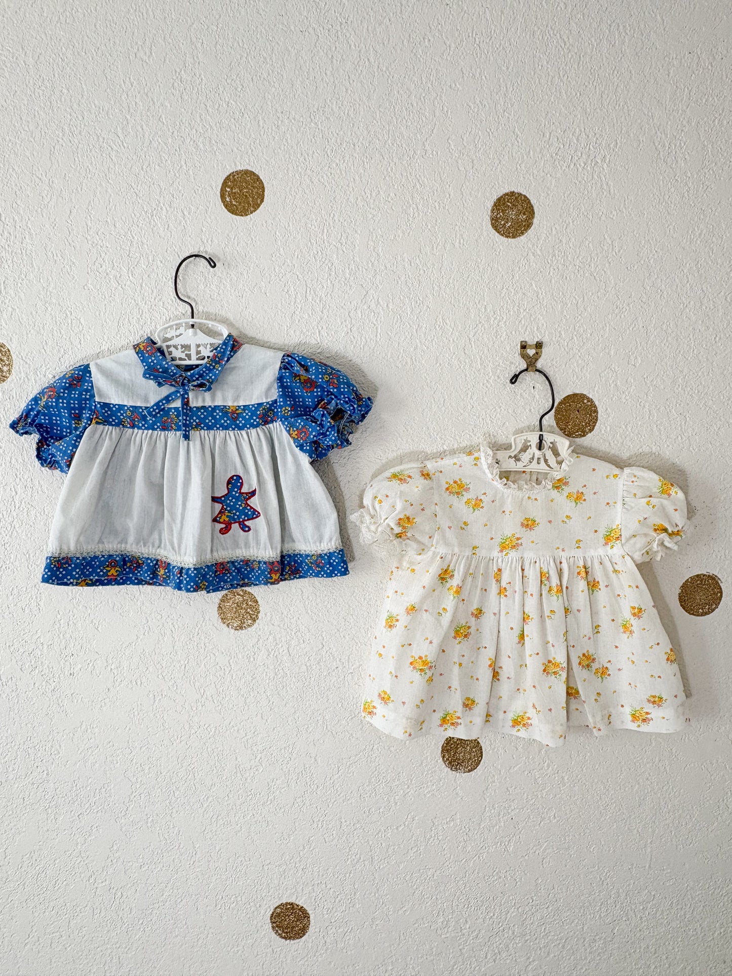 Vintage baby tops/tunics bundle.