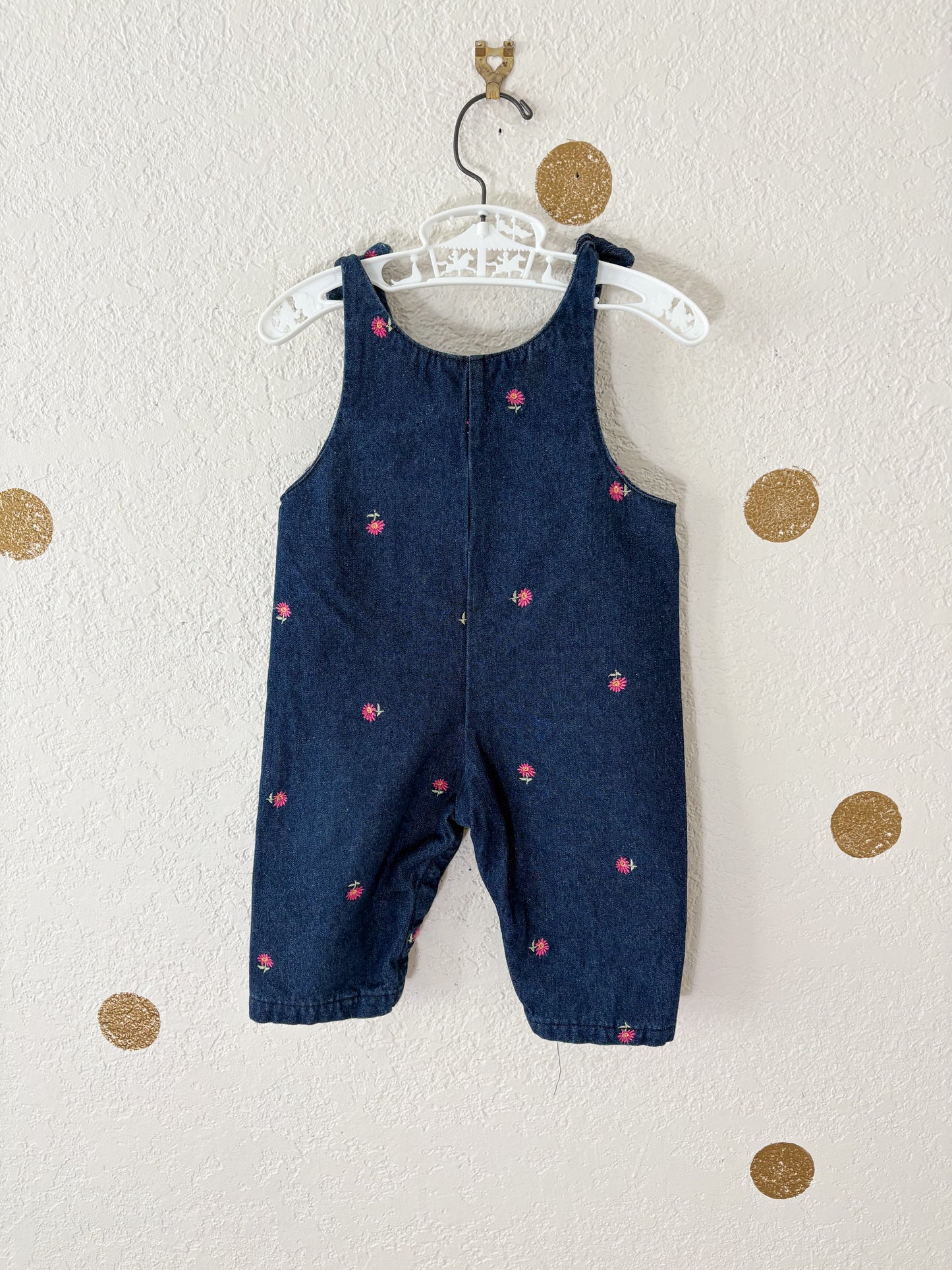 Unbranded vintage embroidered baby romper.