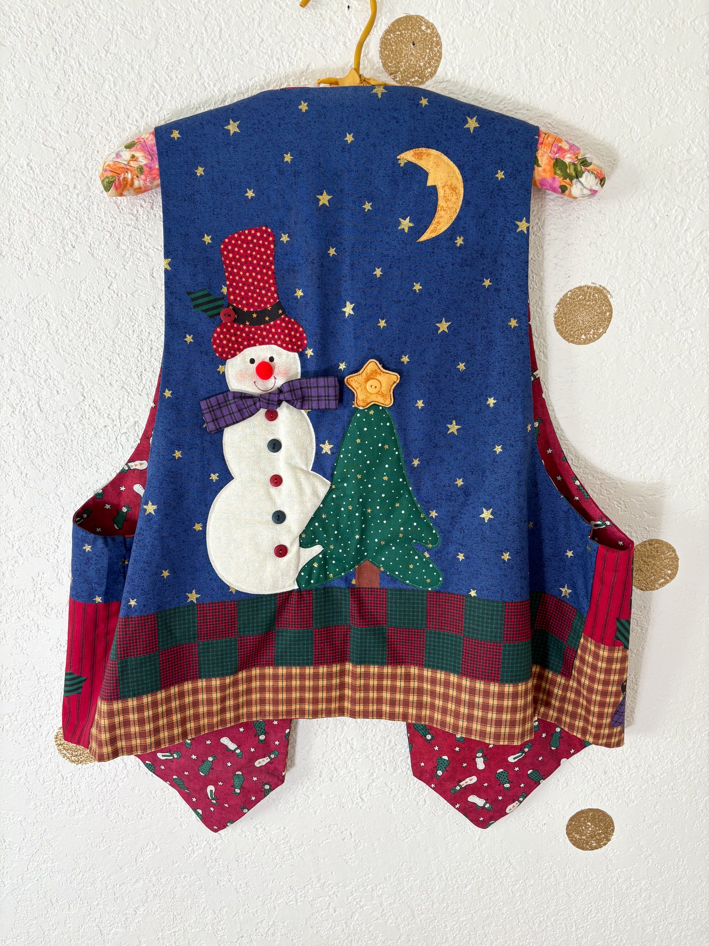 đŸ”† For the mamas đŸ”†Homemade vintage 3D vest.