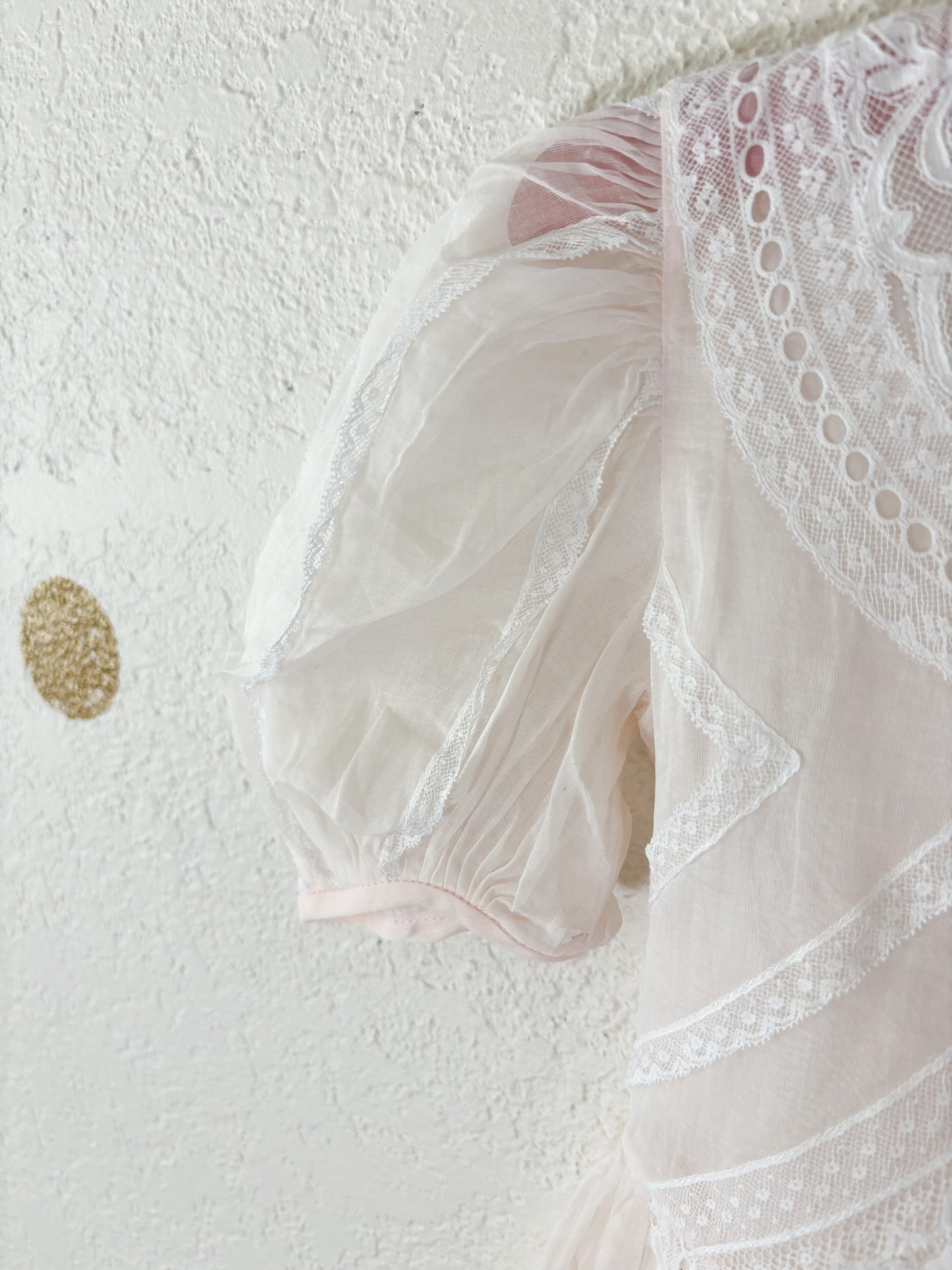 Vintage Malley & Co Dallas sheer dress.