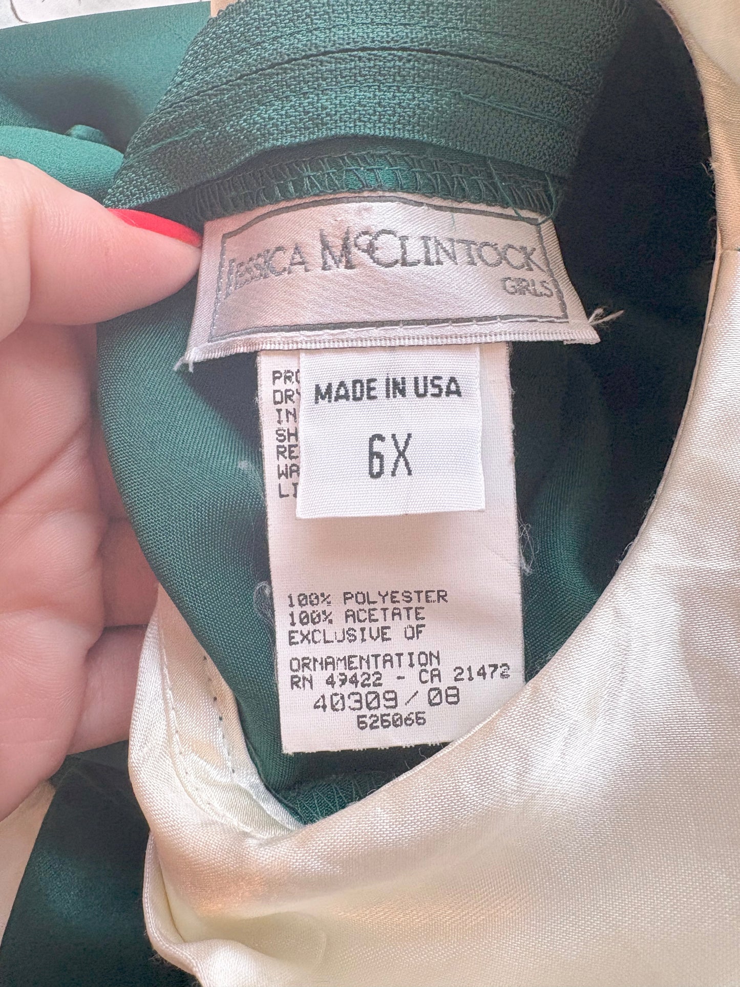 Vintage Jessica McClintock party dress