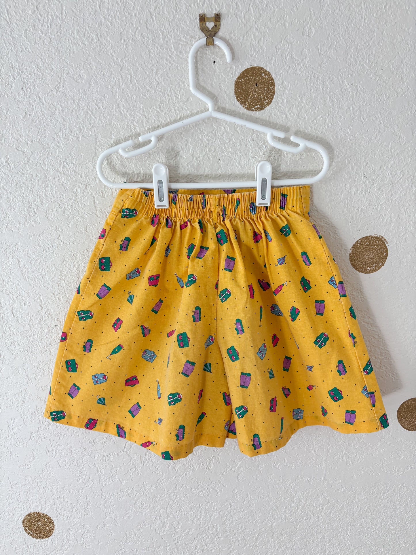 Vintage Healthtex AOP little girl 2 piece set.