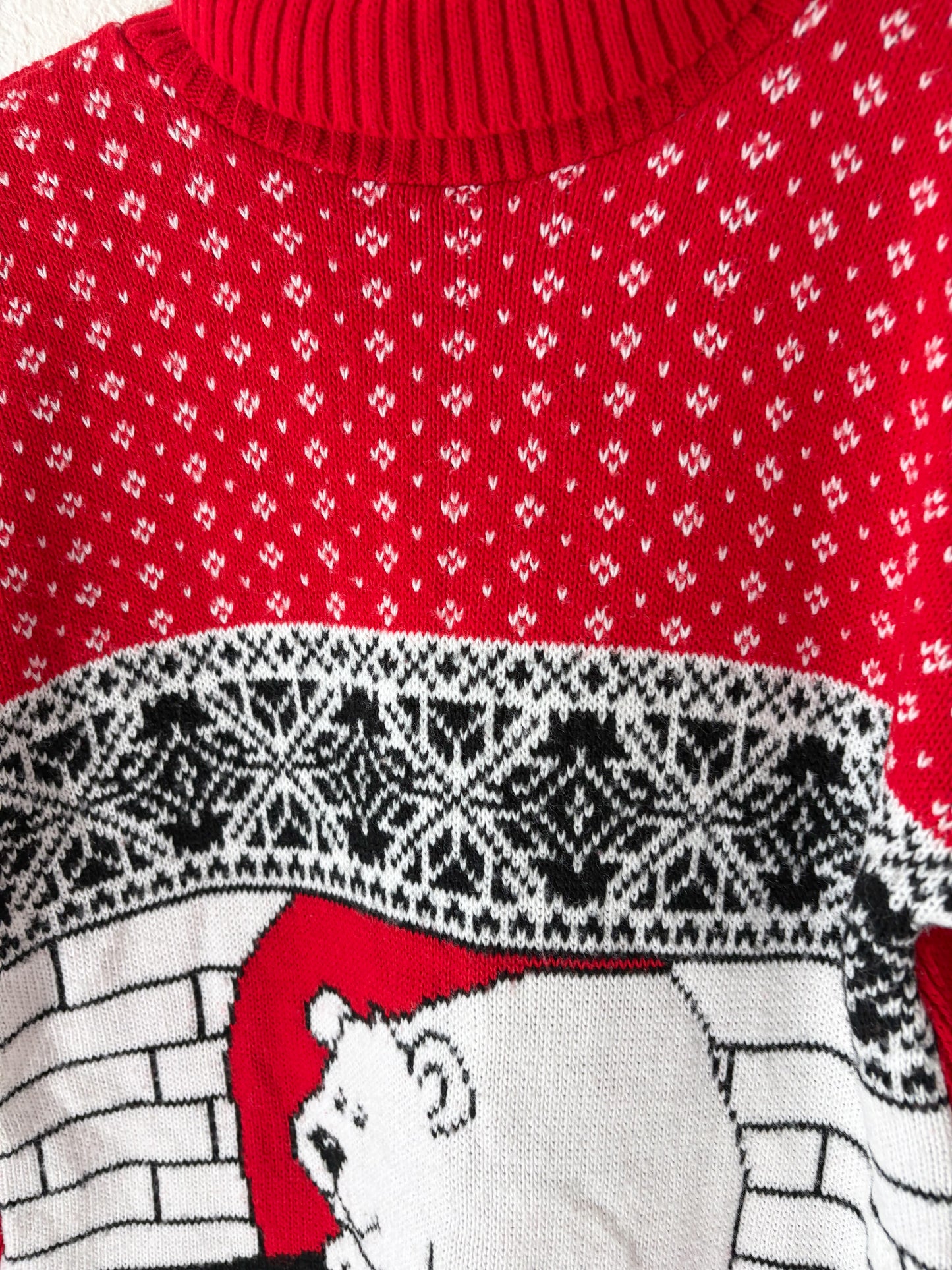 π For the mamas π Unbranded vintage acrylic turtleneck sweater.