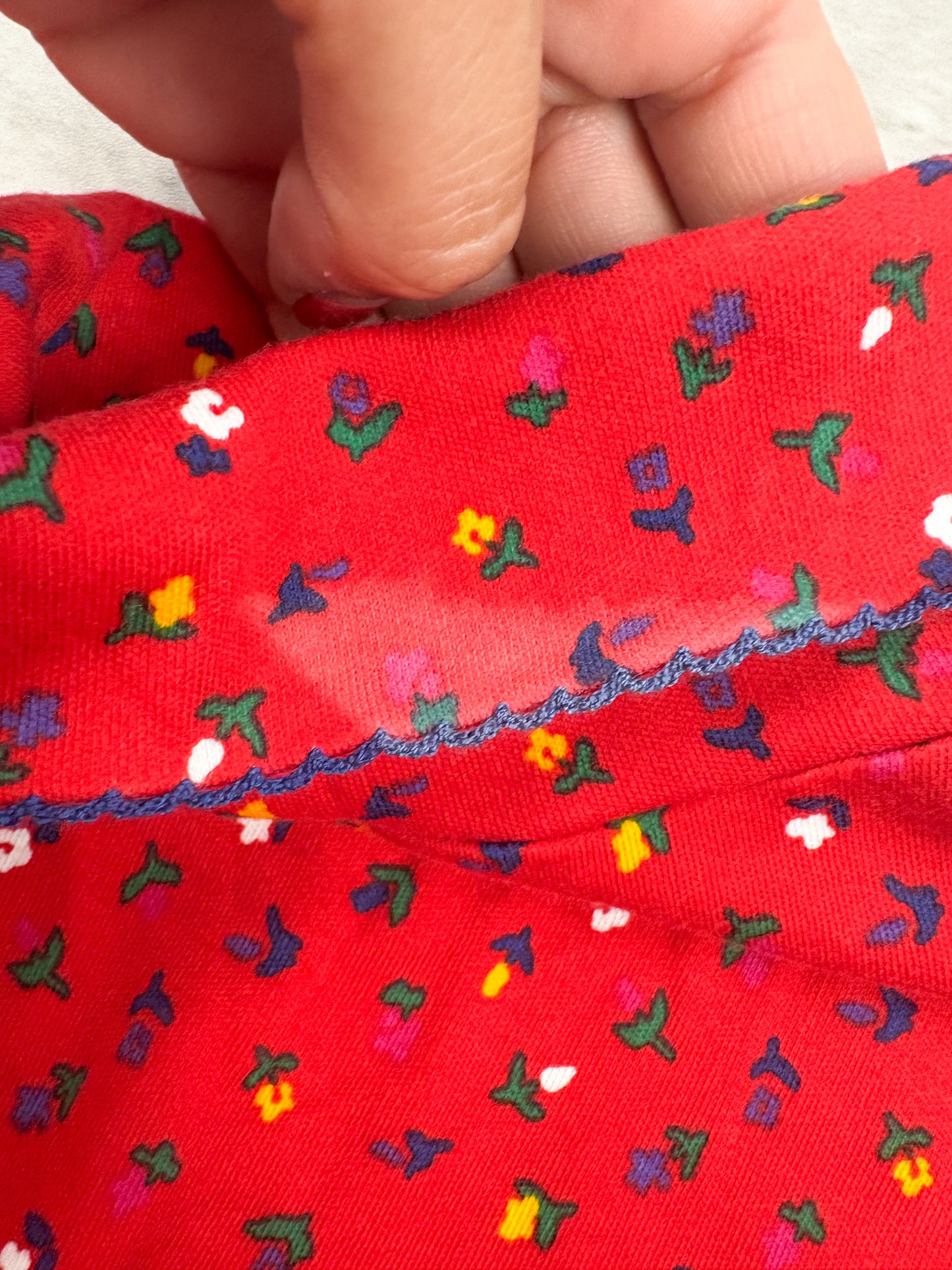 Deadtock vintage Gymboree floral turtleneck