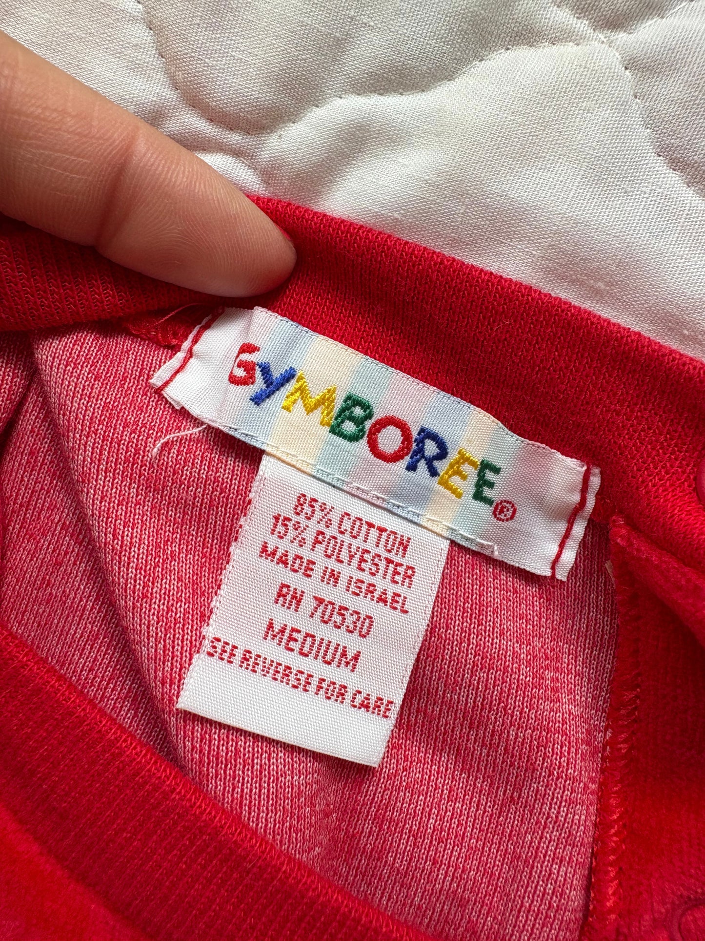 Vintage Gymboree velour dress/tunic.