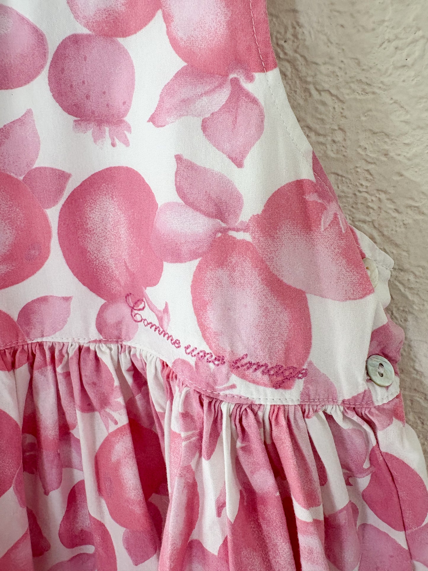 Vintage Comme Une Image French bean AOP fruit dress.