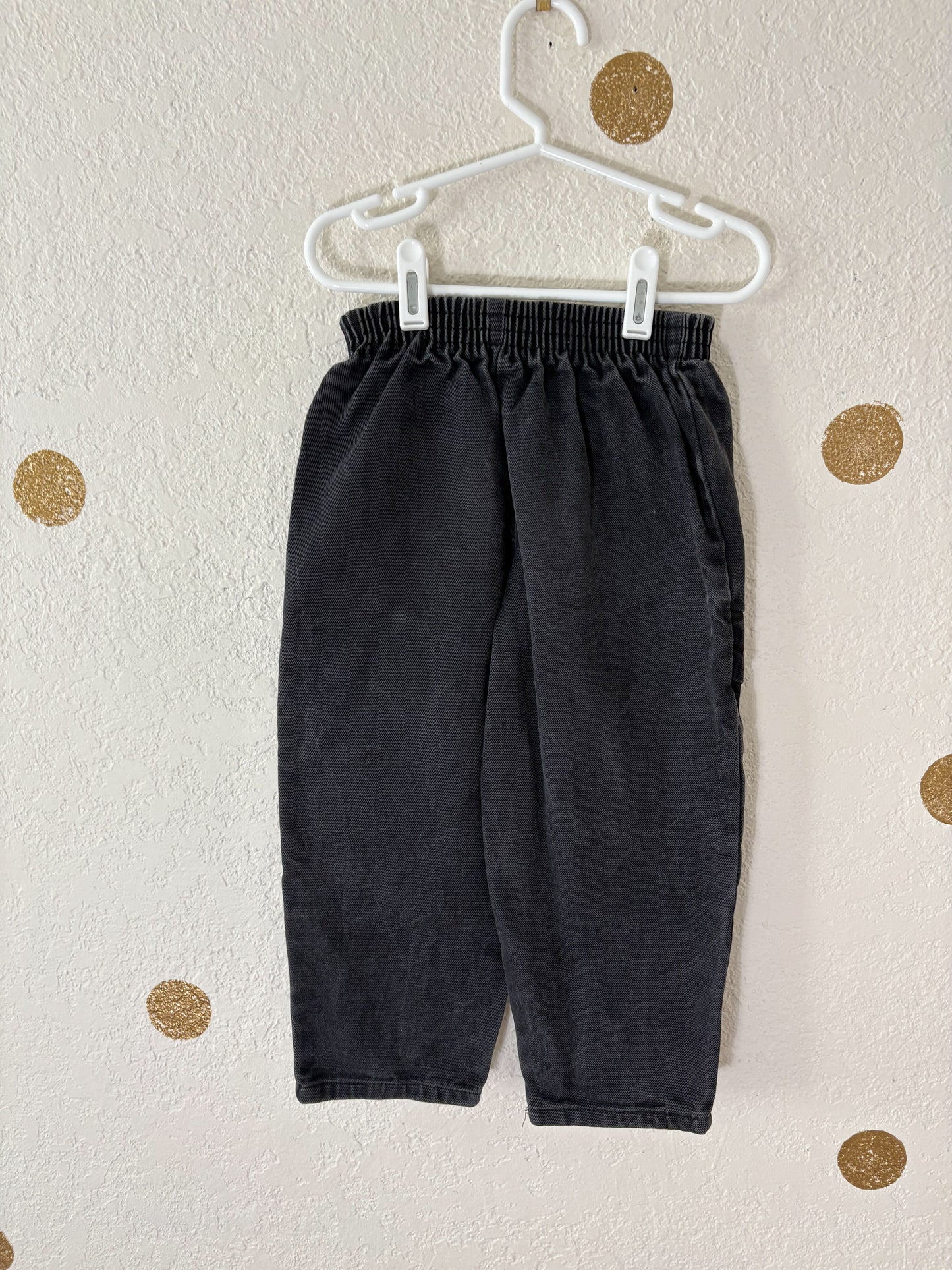 Vintage Cherokee black denim pants.