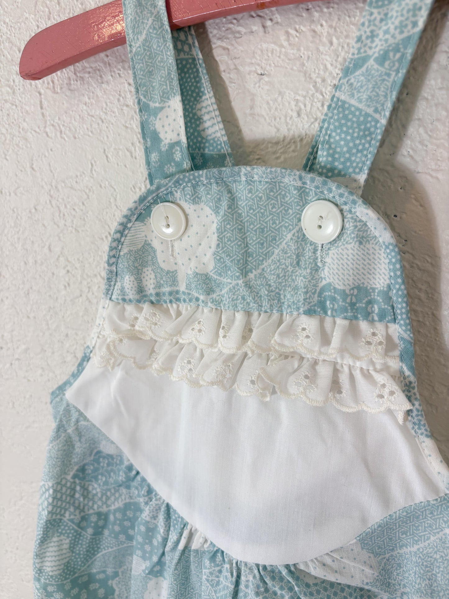 Deadstock vintage Toddletime JC Penney toile print toddler romper