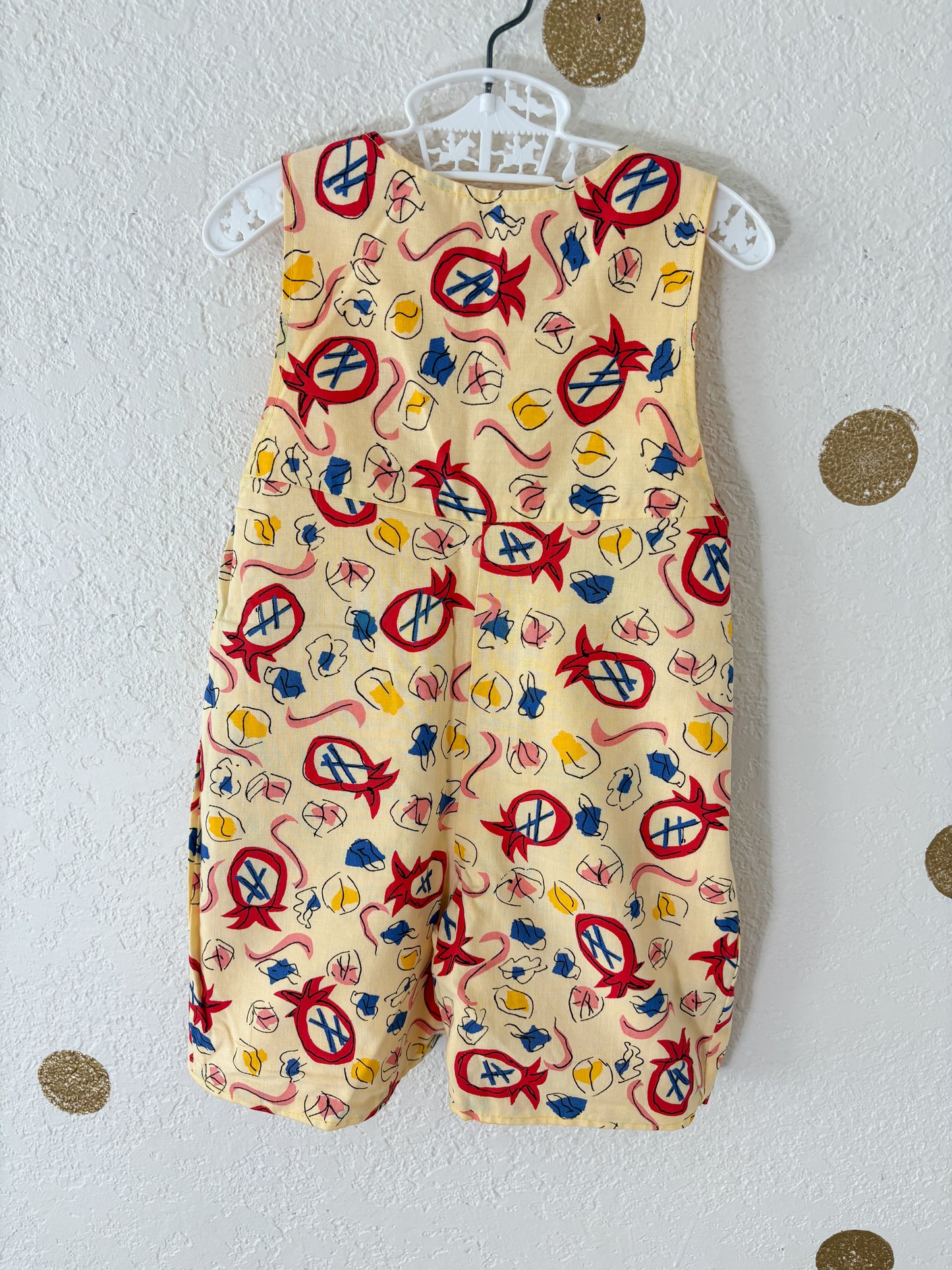 Vintage Gladstone's Kids reversible romper.