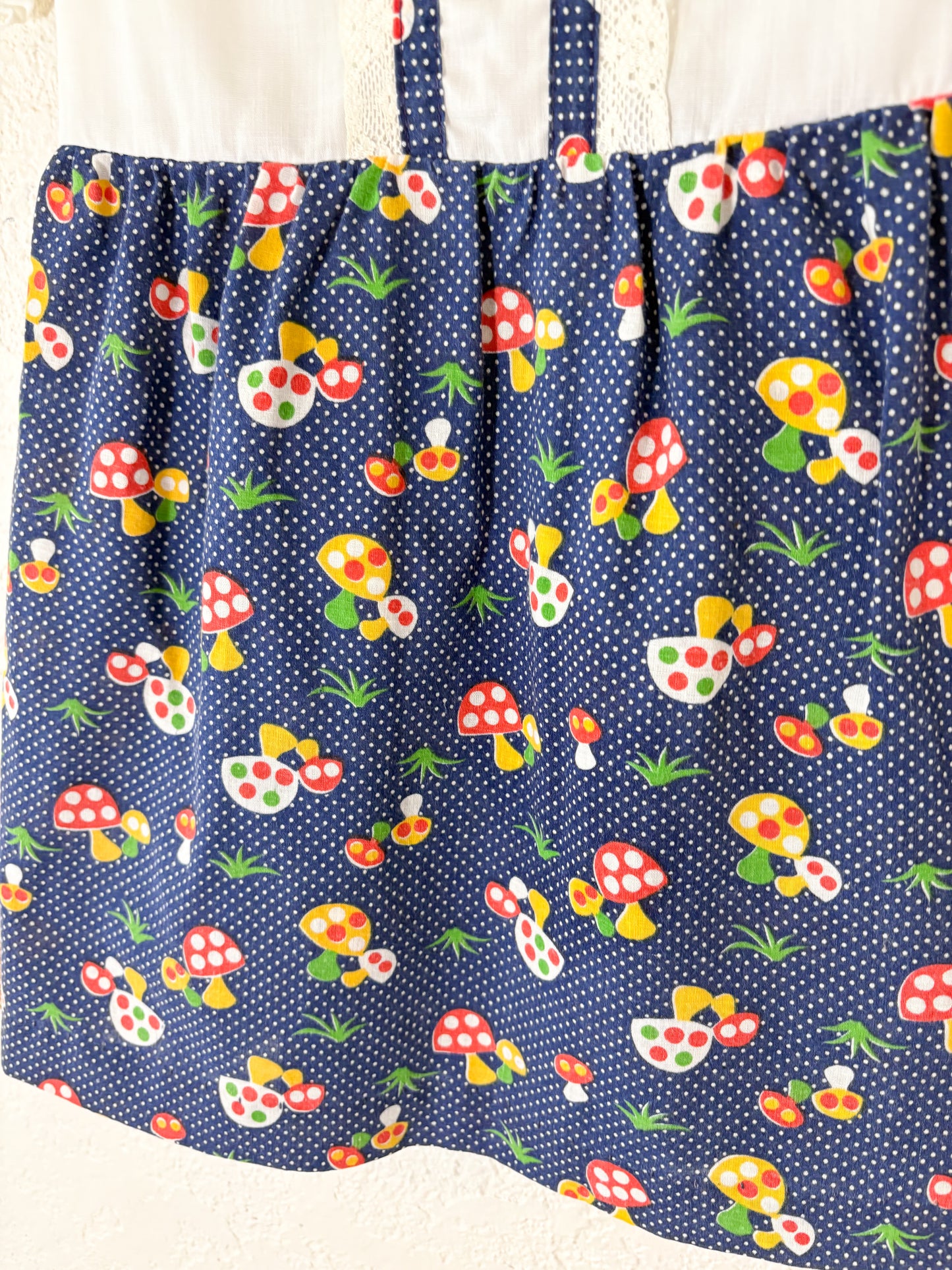 Vintage Carol Evans mushroom dress/tunic.