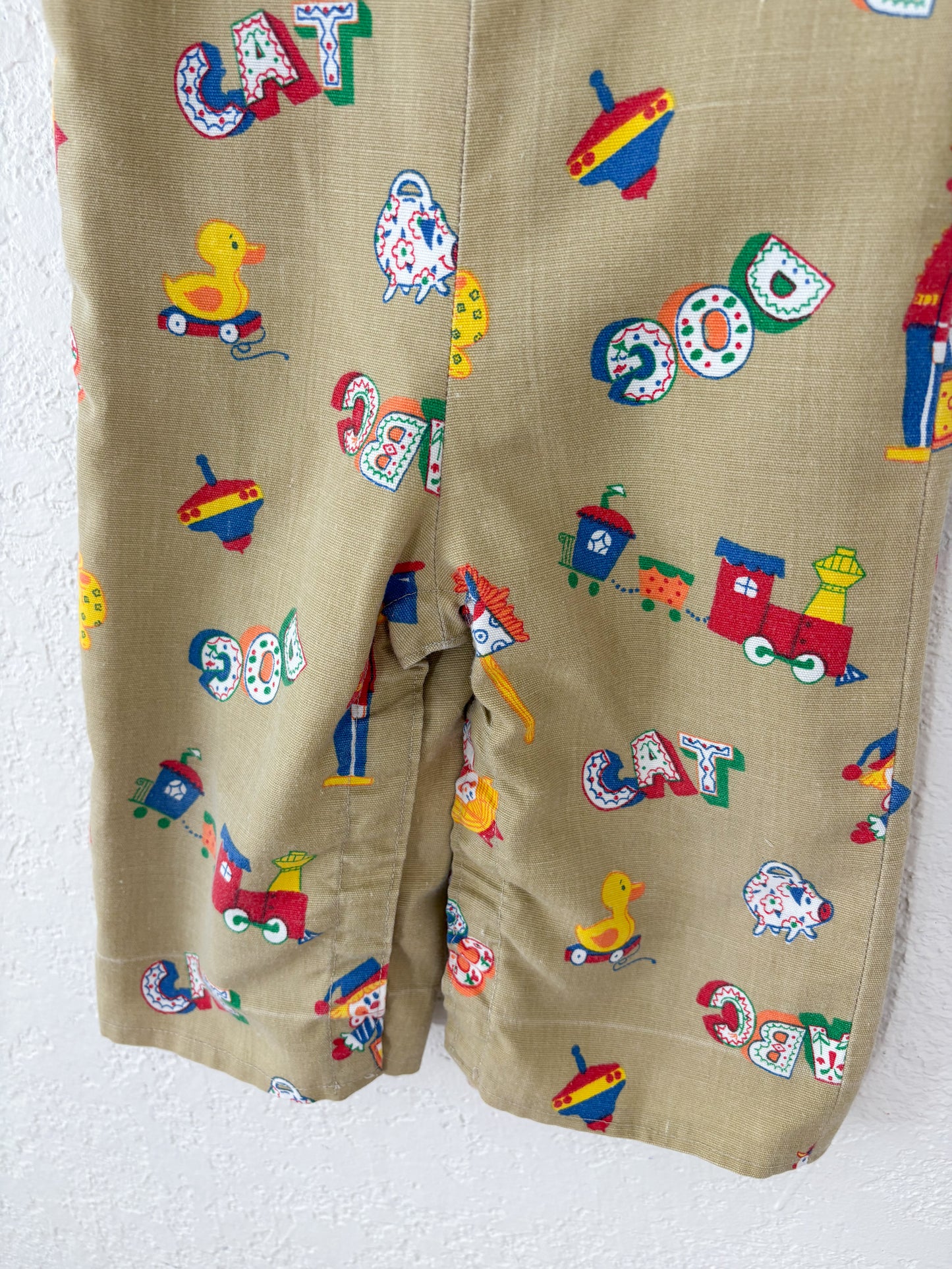Homemade vintage GN baby romper.