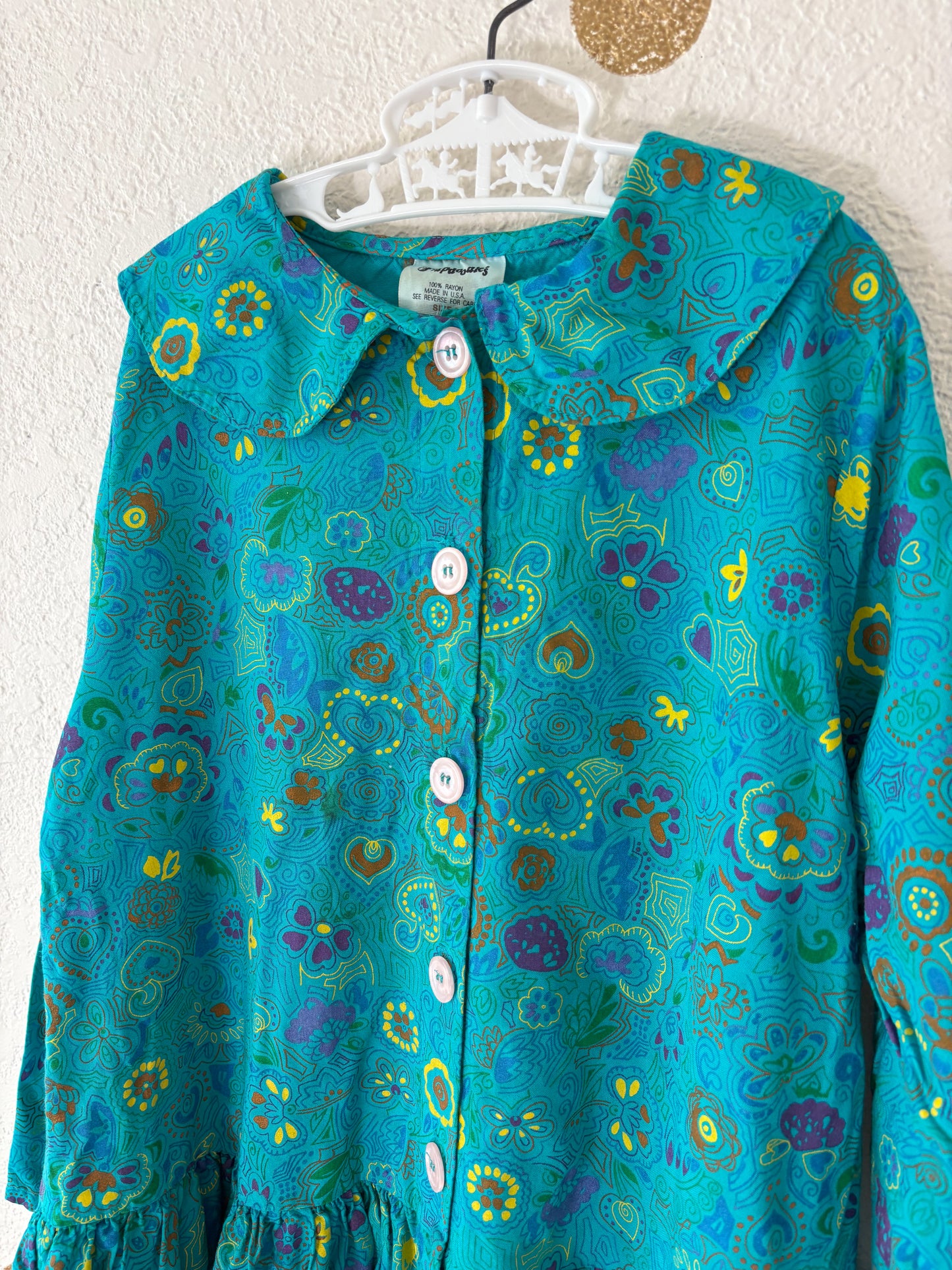 Vintage Flapdoodles AOP dress/tunic.