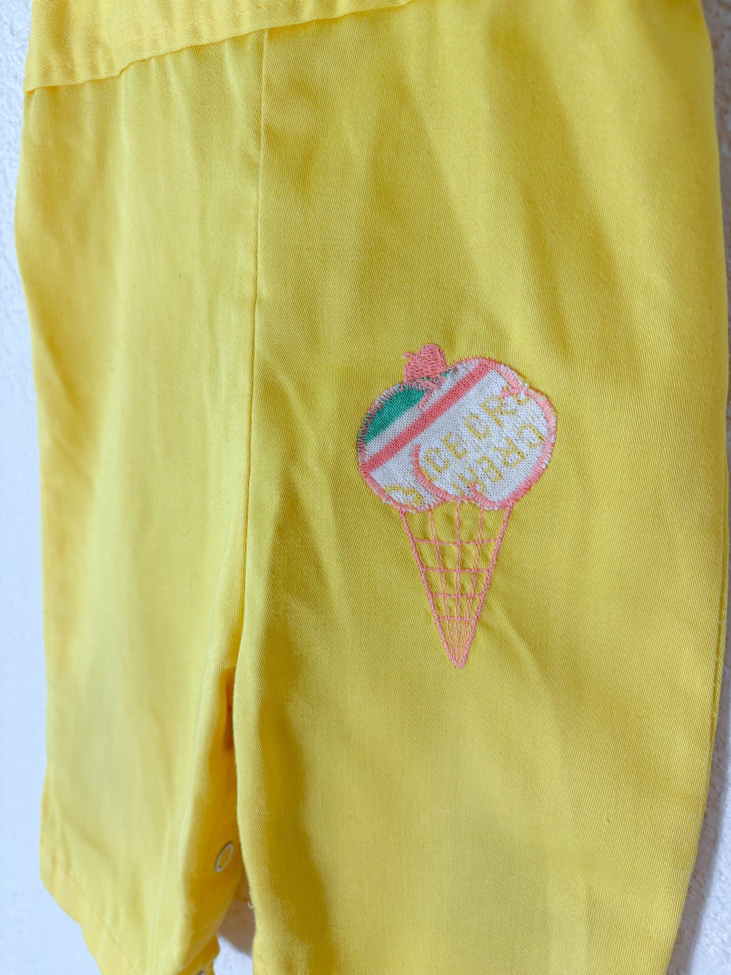 Vintage Healthtex ice cream baby romper.