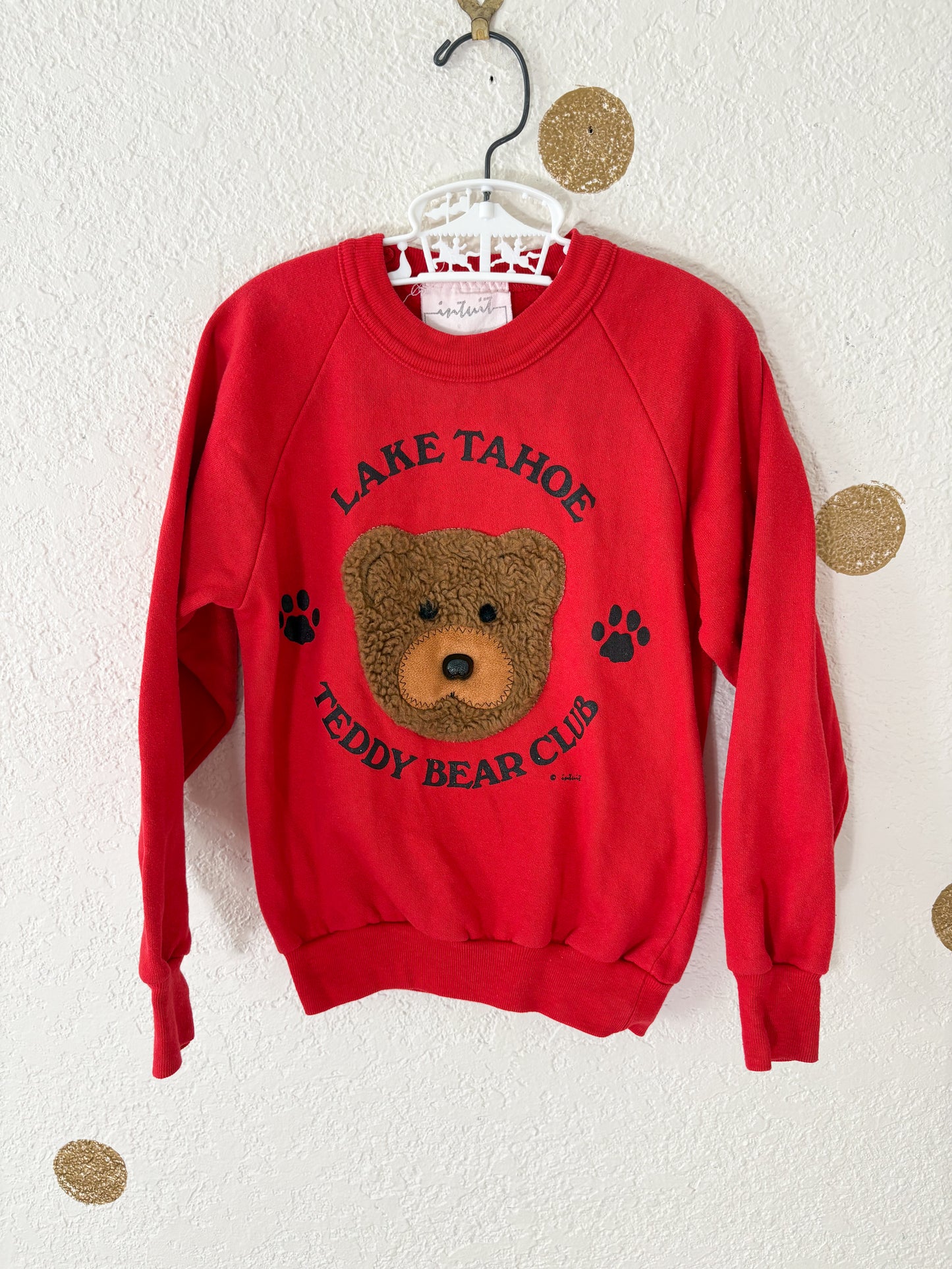Vintage Lake Tahoe 3D souvenir crewneck.
