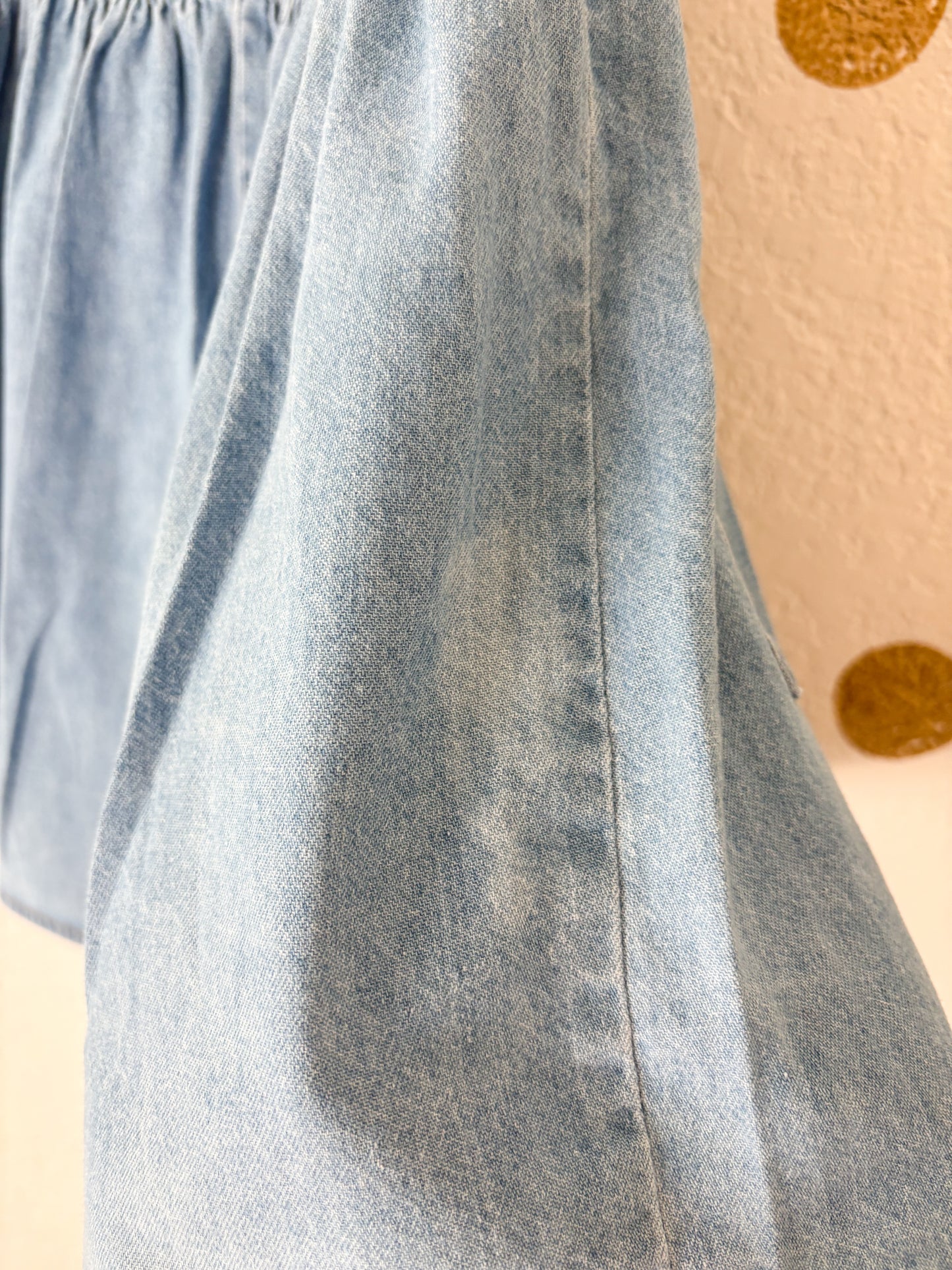 Vintage Kokomo Kids chambray toddler jumper.