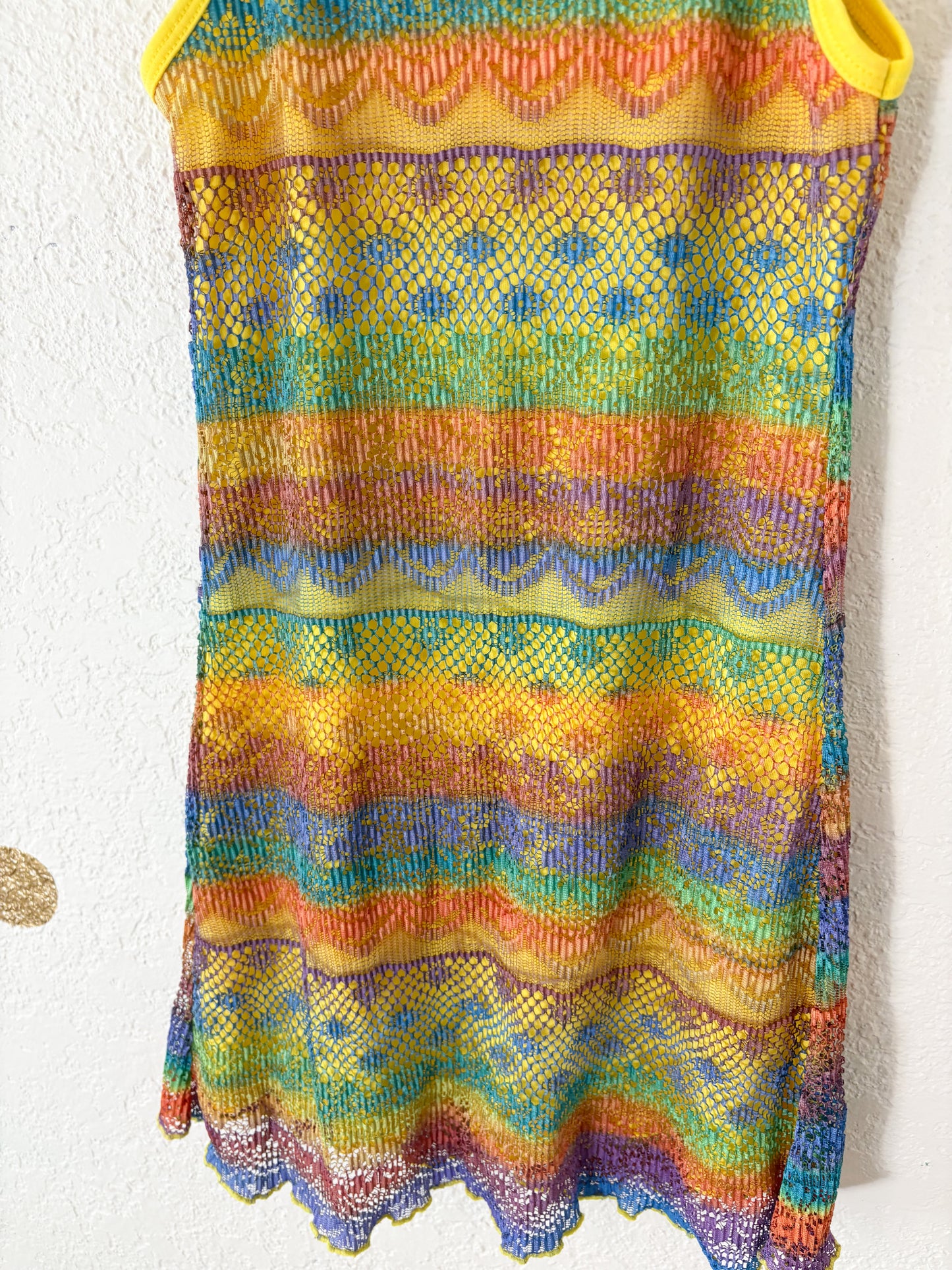 Vintage/Y2K Danigal Paris mesh dress.