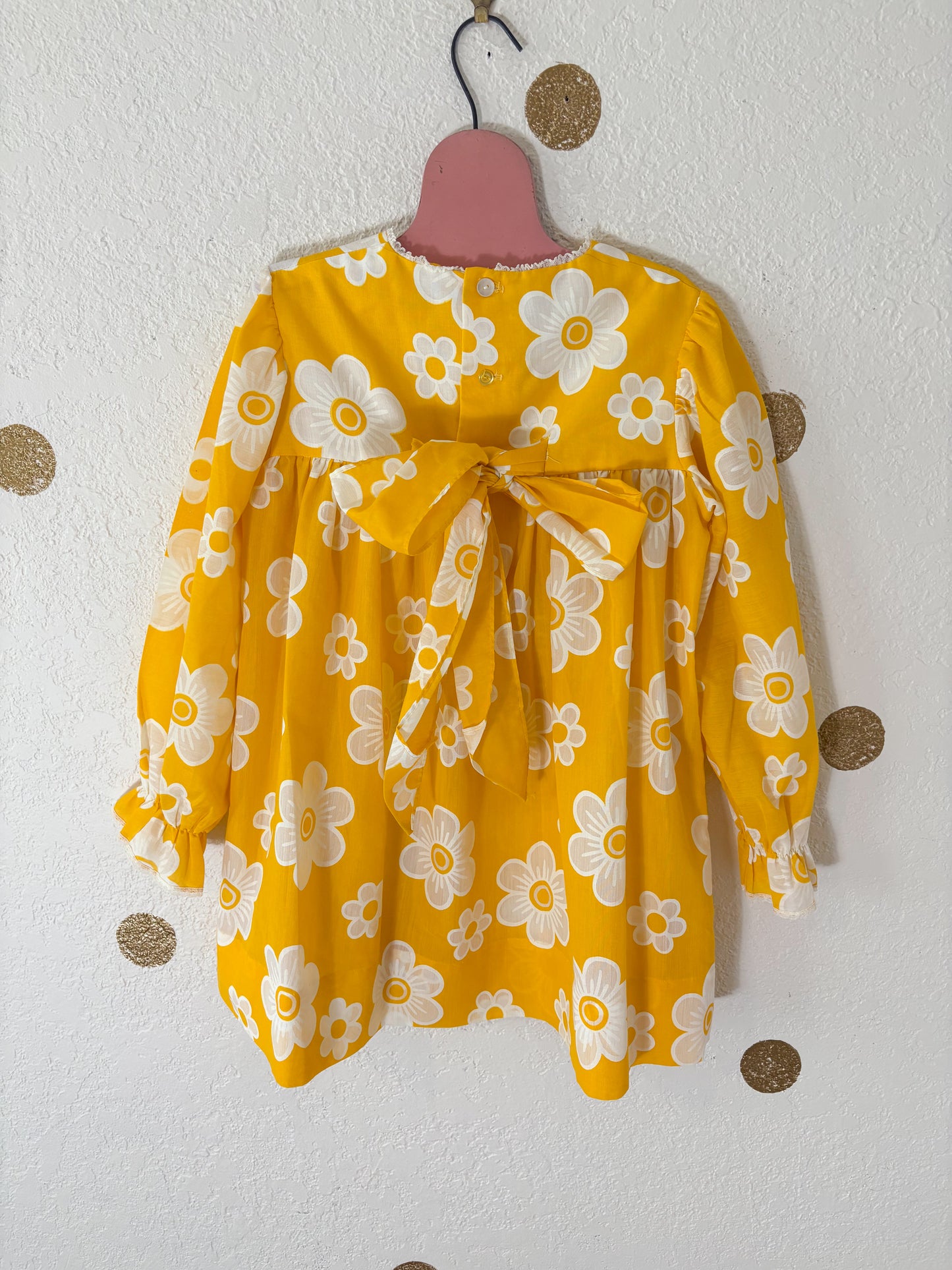 Vintage Cinderella Flower Power dress.