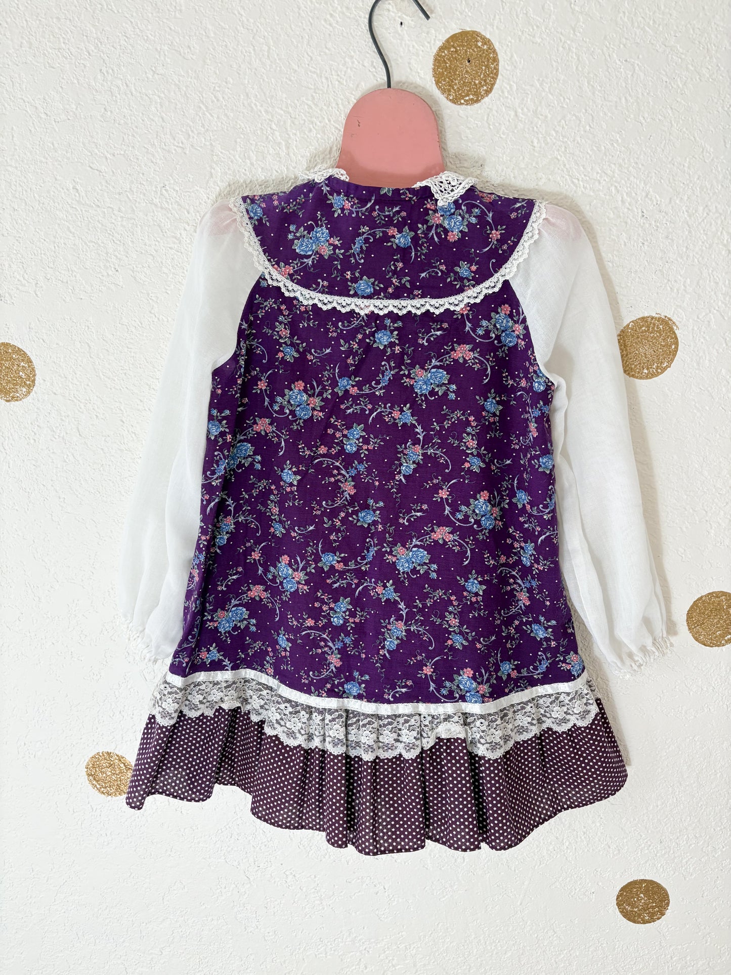 Vintage Gunne Sax toddler prairie dress.