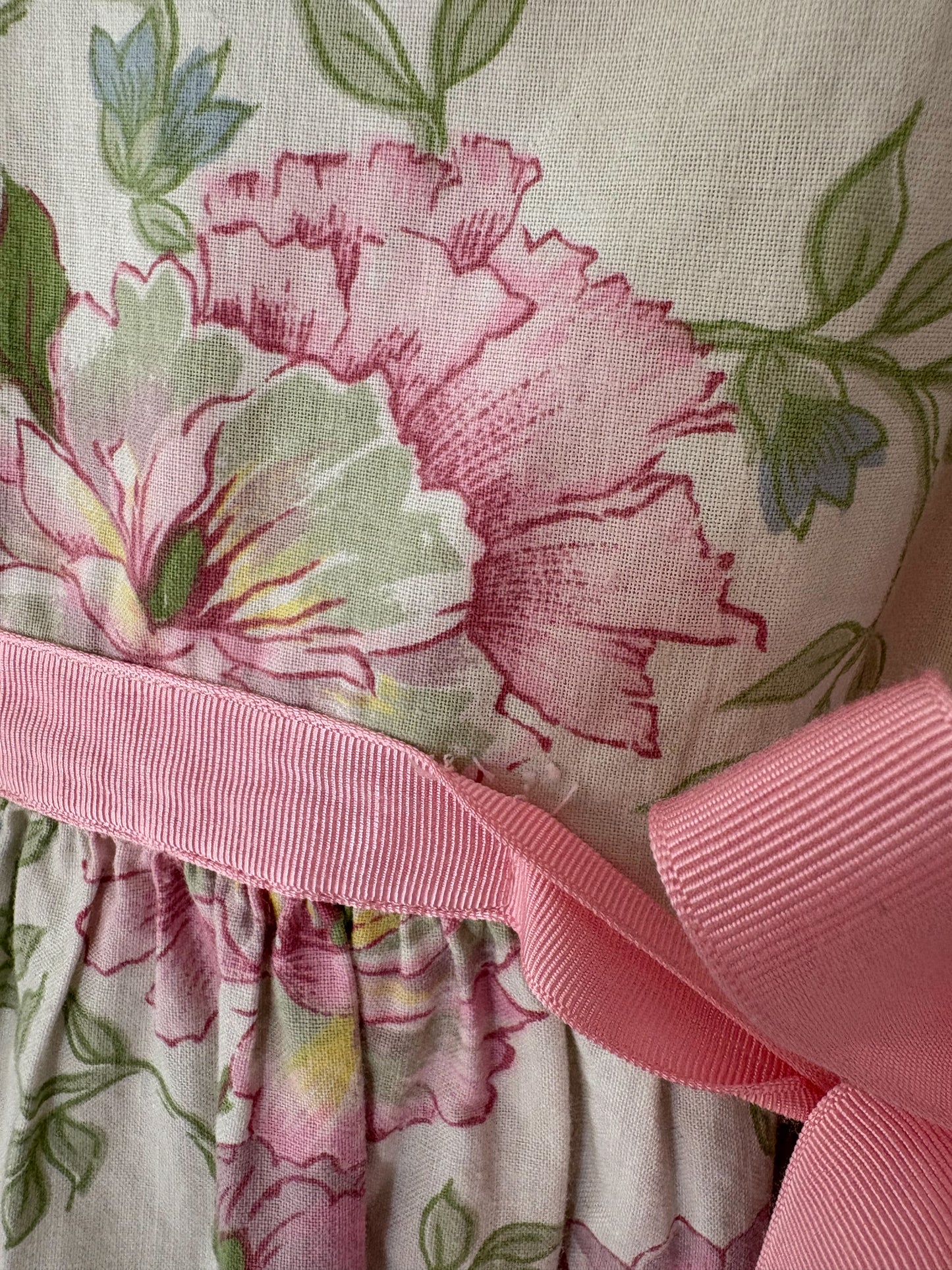 Vintage Sylvia Whyte floral dress.