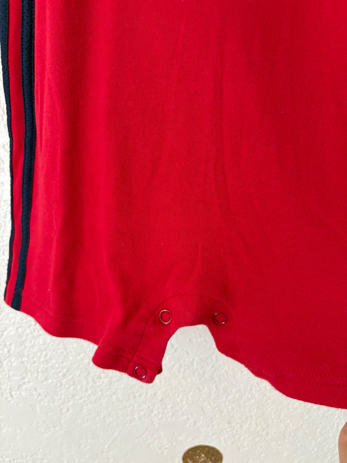 y2k Reebok toddler romper.