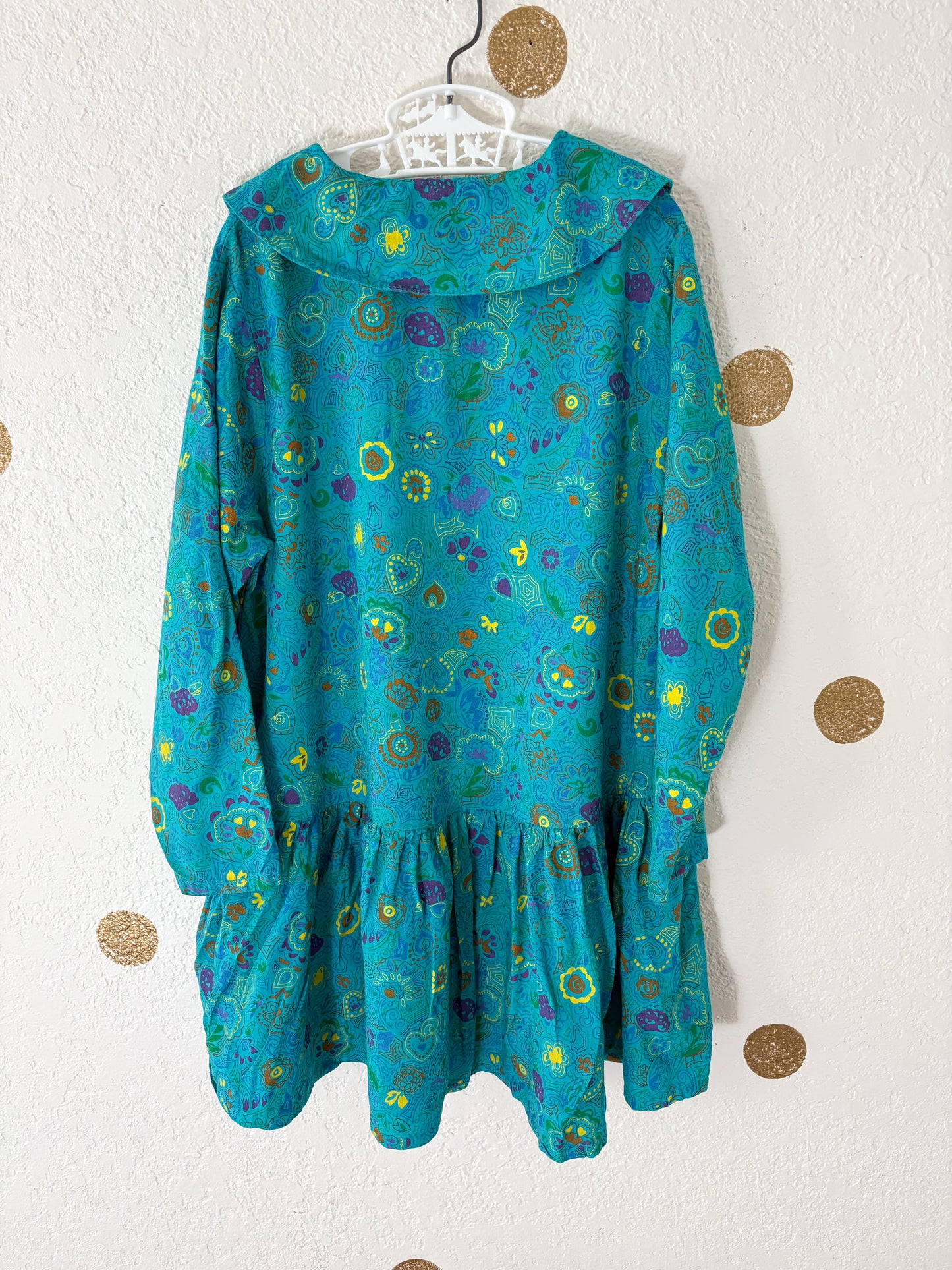 Vintage Flapdoodles AOP dress/tunic.