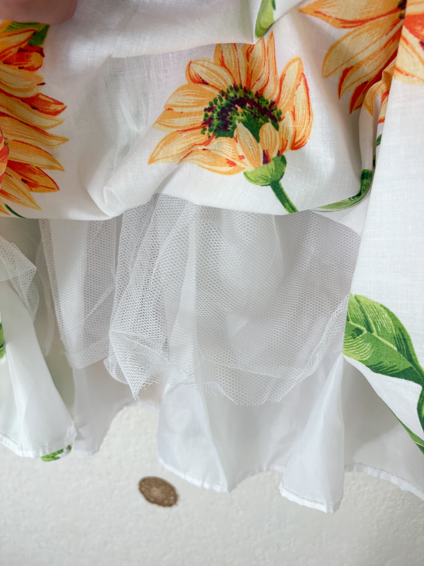 Vintage AOP floral dress.