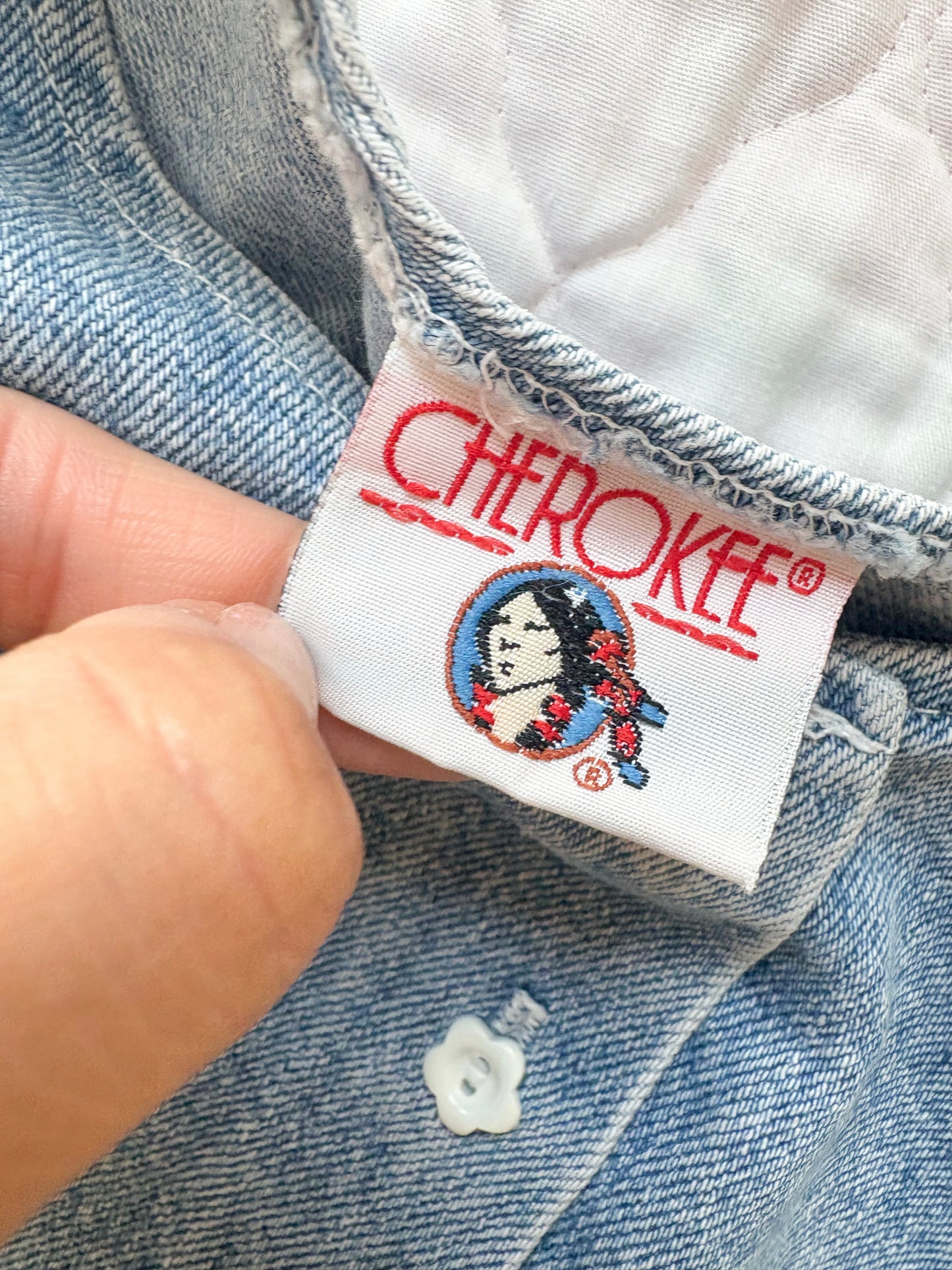 Vintage Cherokee toddler denim dress/tunic.