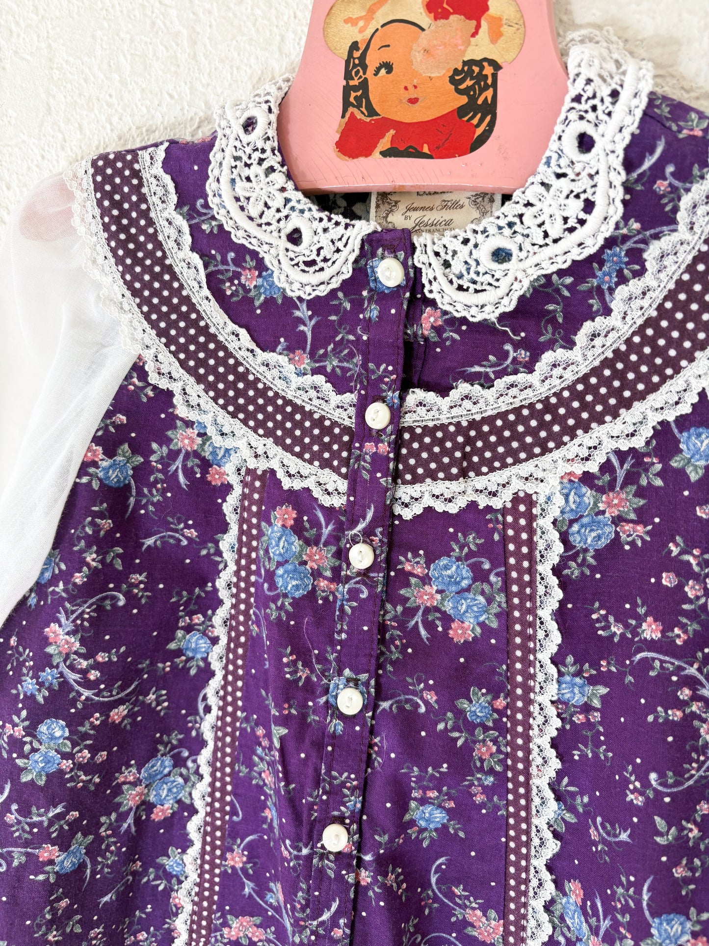 Vintage Gunne Sax toddler prairie dress.
