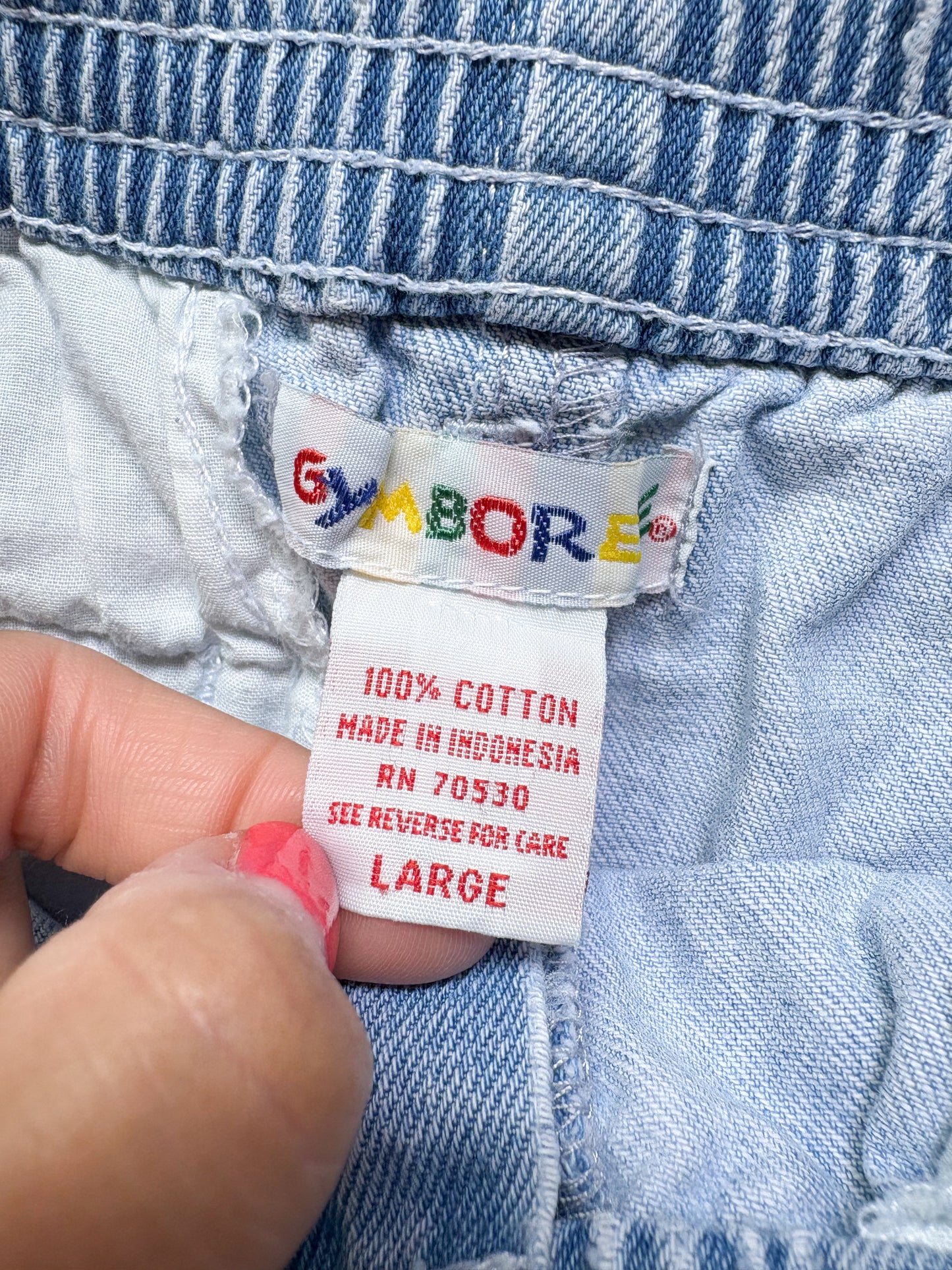 Vintage Gymboree light wash denim pants.