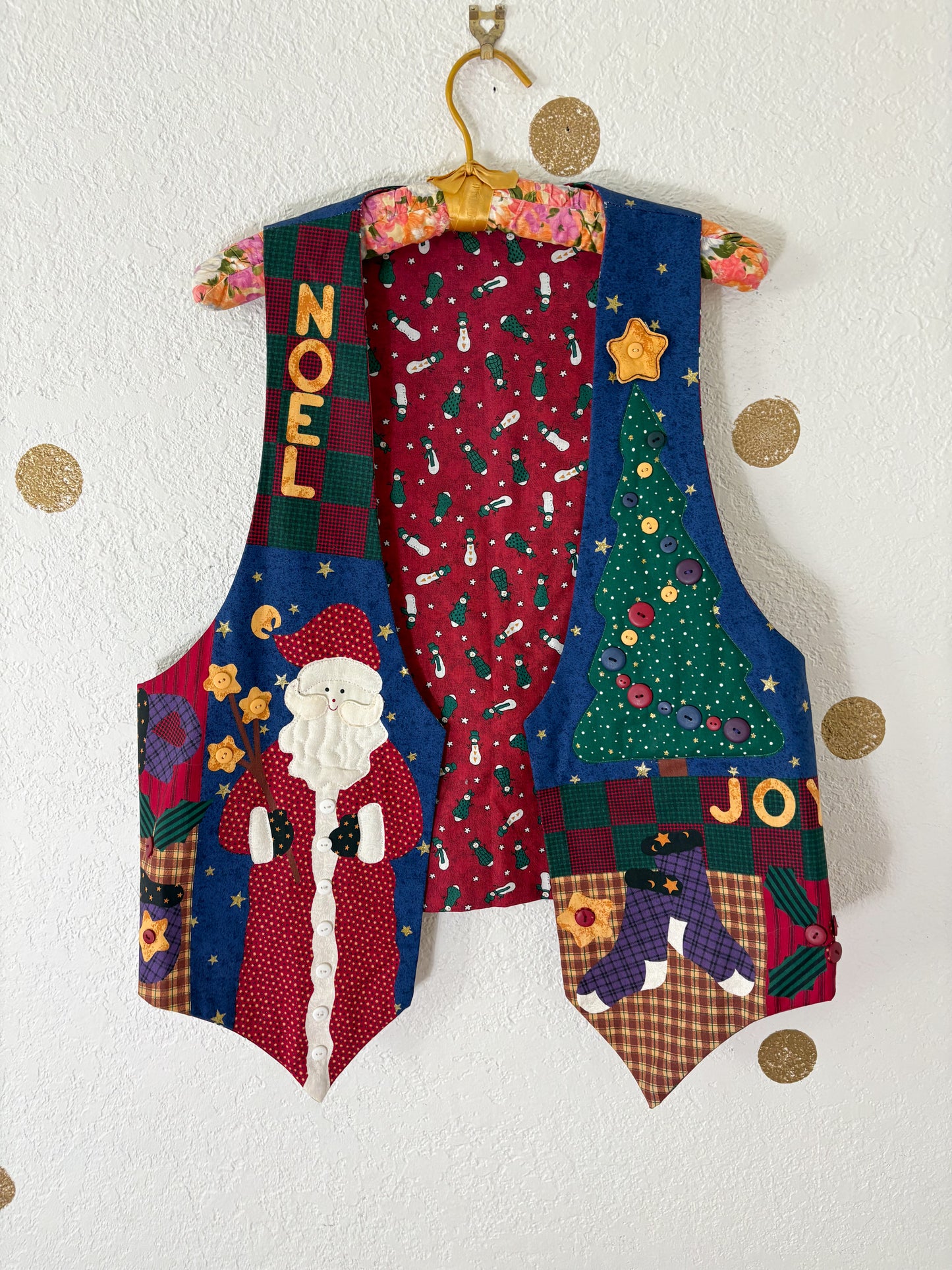 đŸ”† For the mamas đŸ”†Homemade vintage 3D vest.