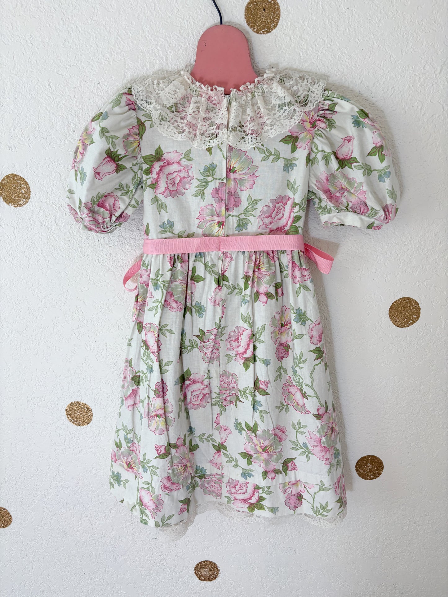 Vintage Sylvia Whyte floral dress.