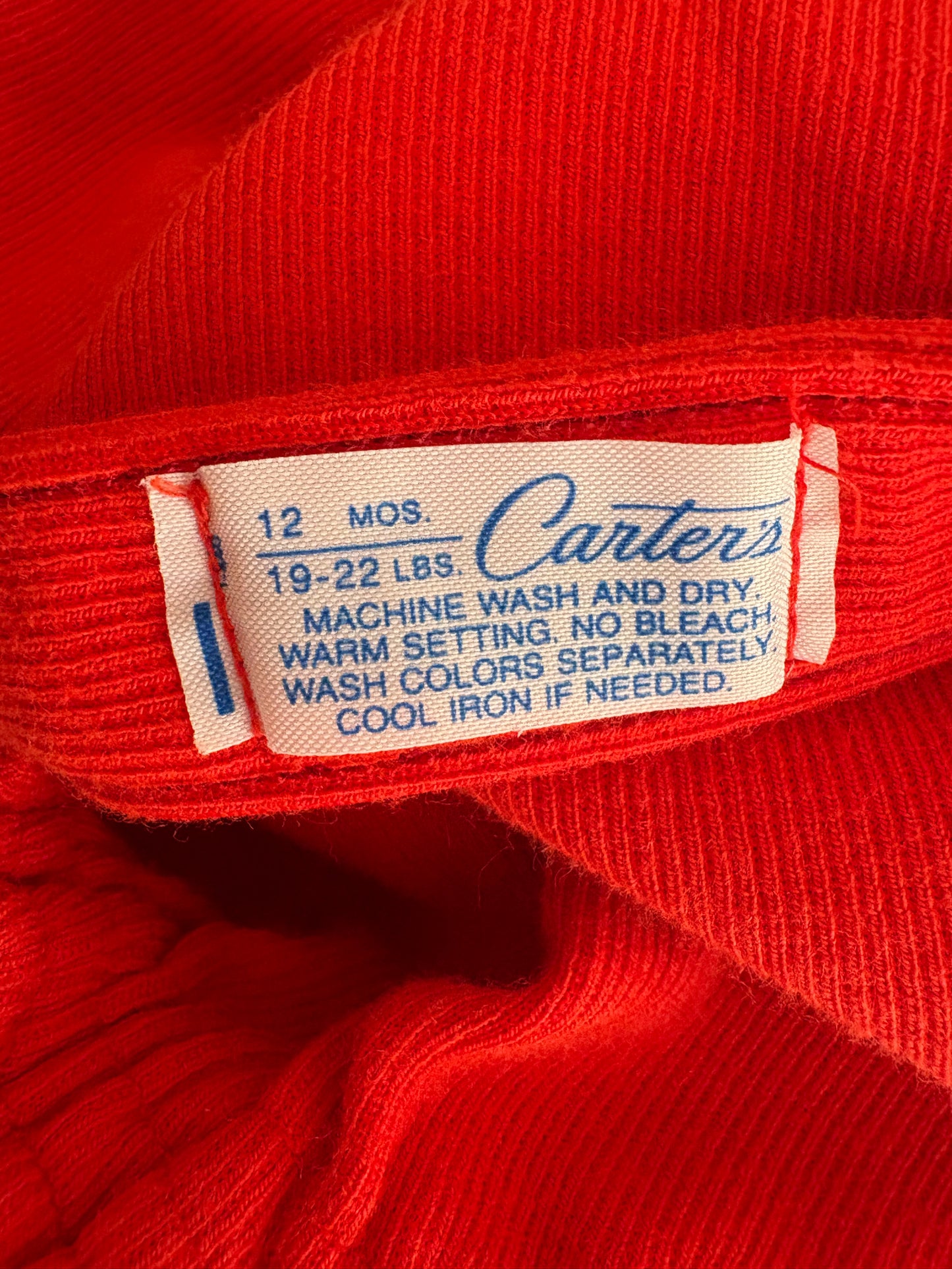 Vintage Carter's GN baby romper