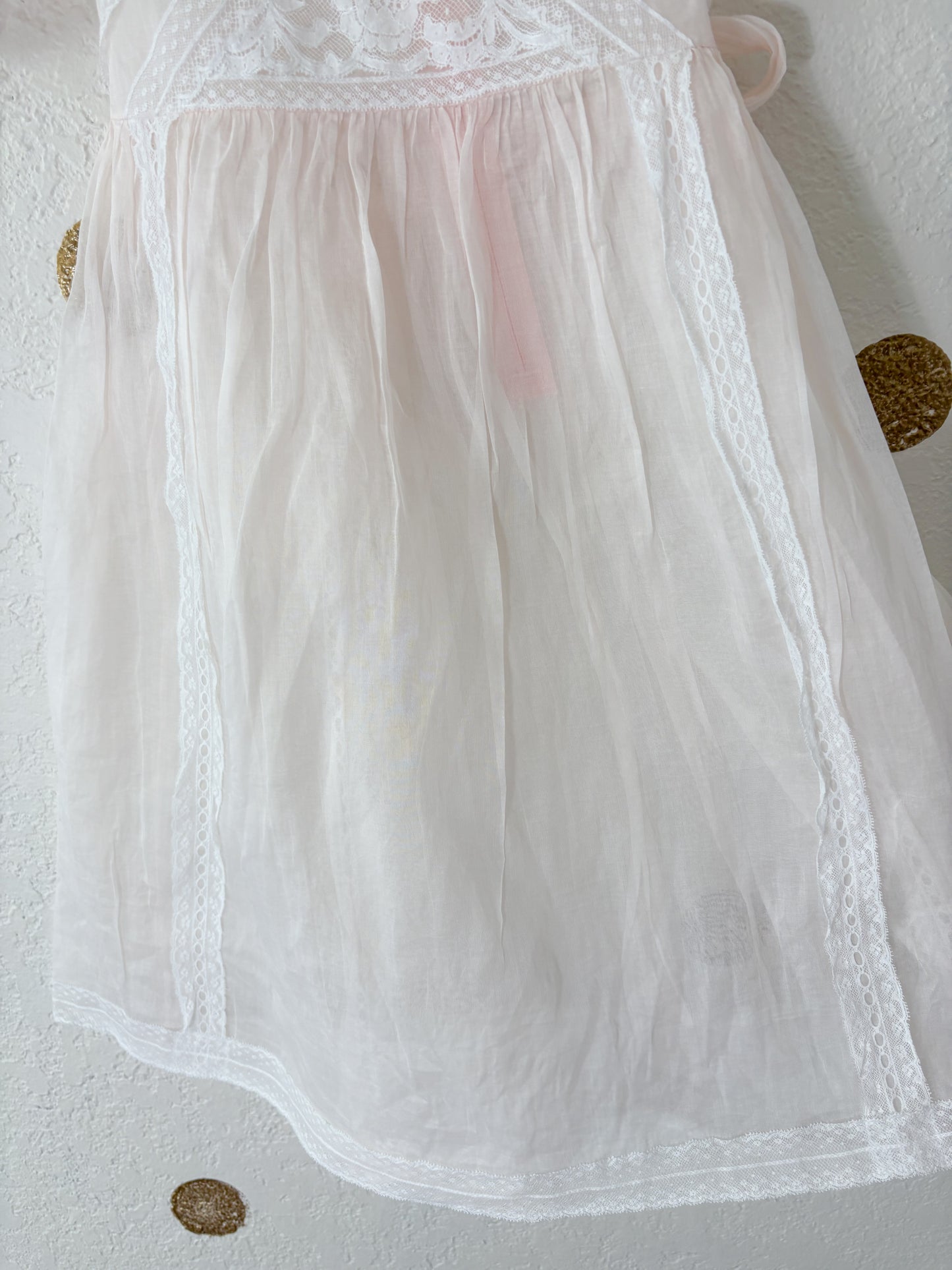 Vintage Malley & Co Dallas sheer dress.