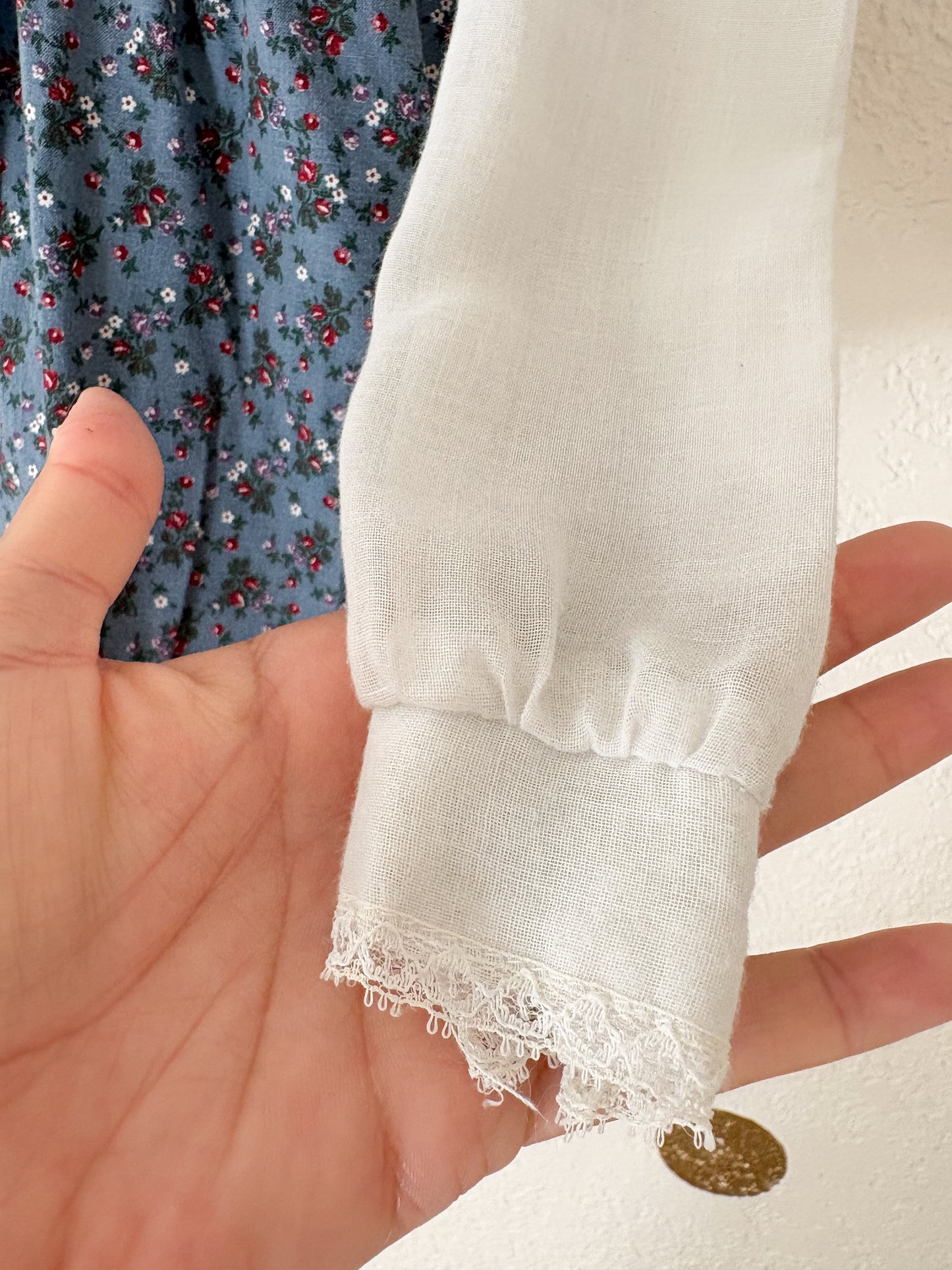 Vintage Gunne Sax prairie dress.