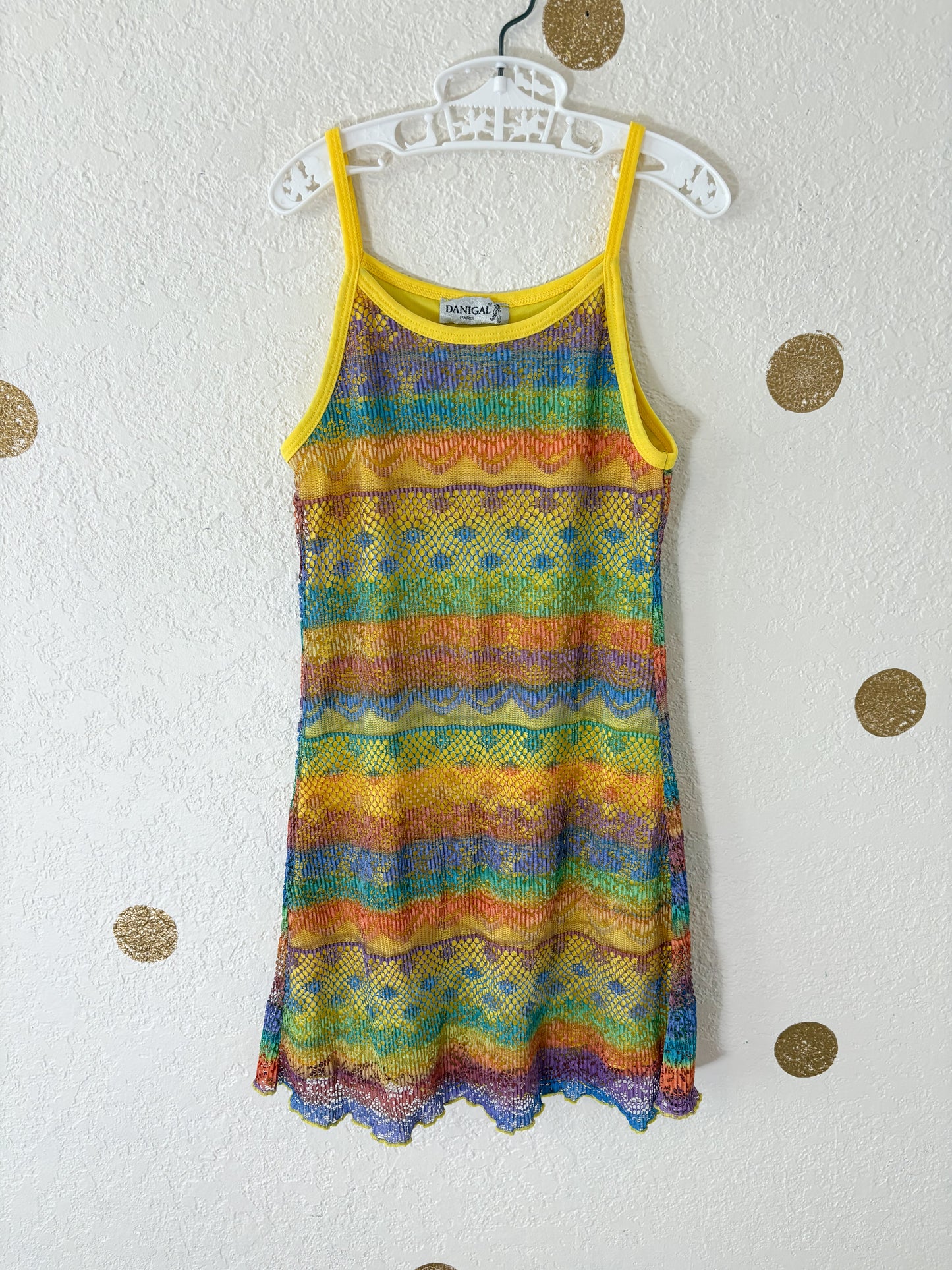 Vintage/Y2K Danigal Paris mesh dress.