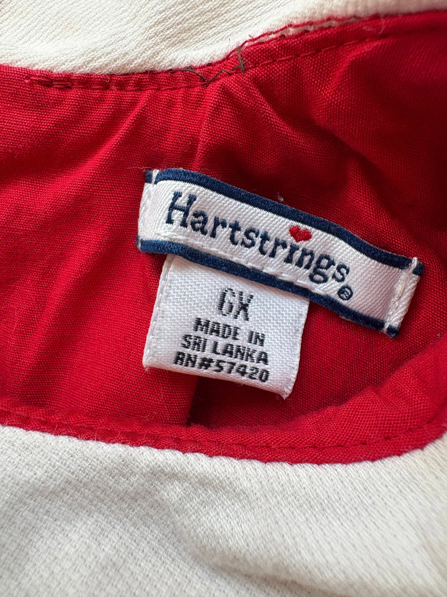 Hartstrings plaid dress.