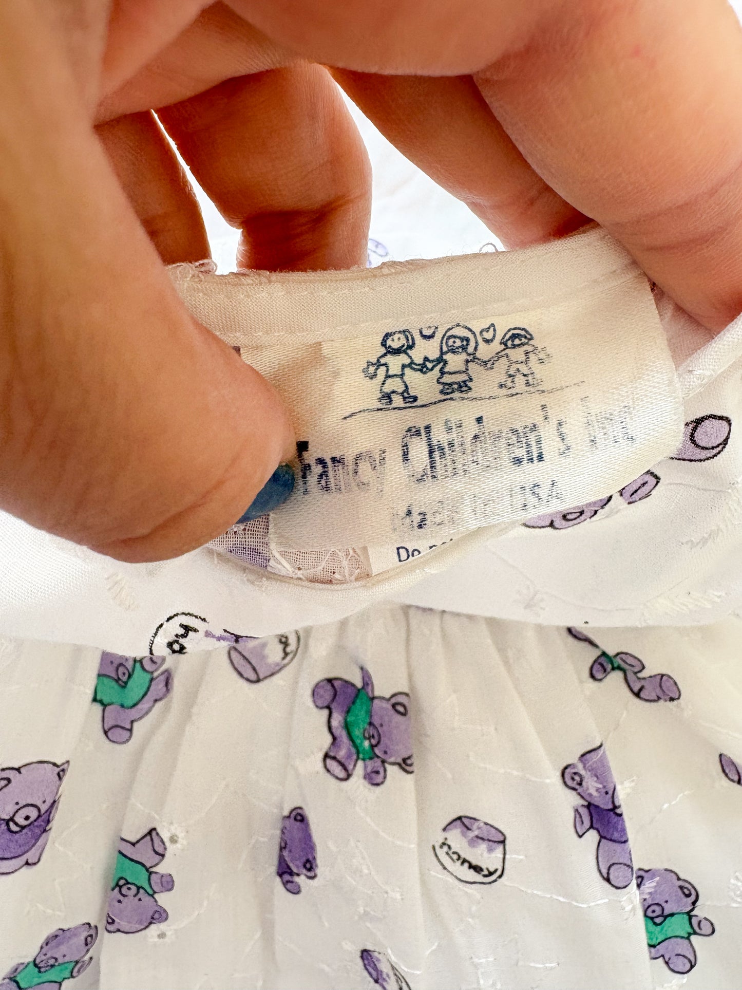 Vintage Fancy Children's Inc baby dress.