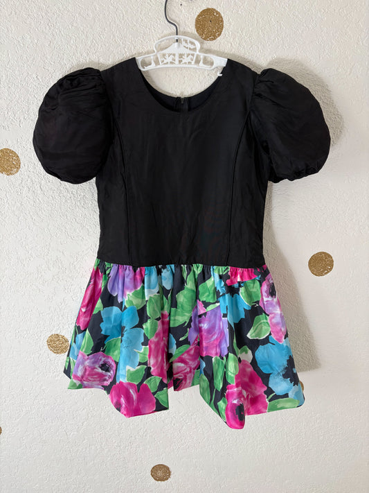 Vintage Lilo California floral party dress.