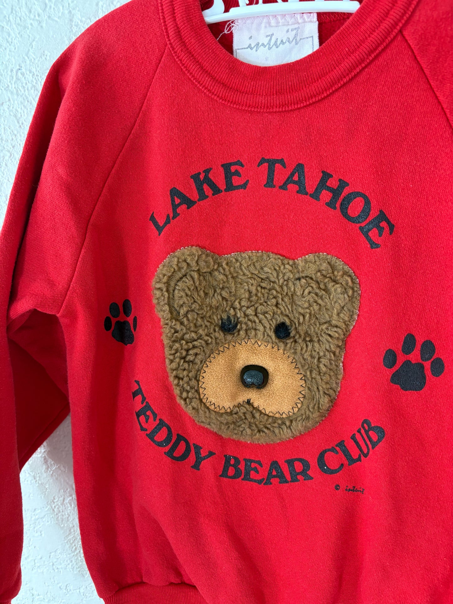 Vintage Lake Tahoe 3D souvenir crewneck.