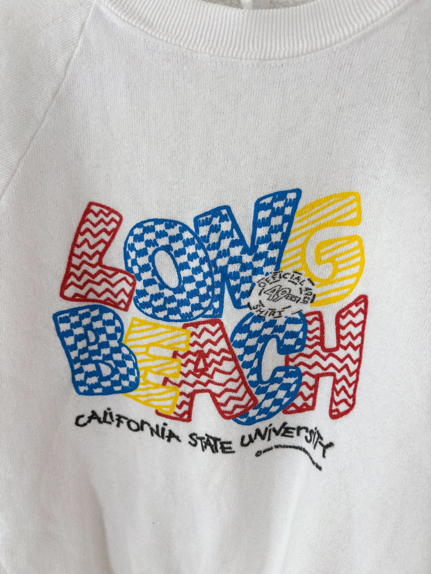 Vintage Long Beach CA State Uni crewneck.