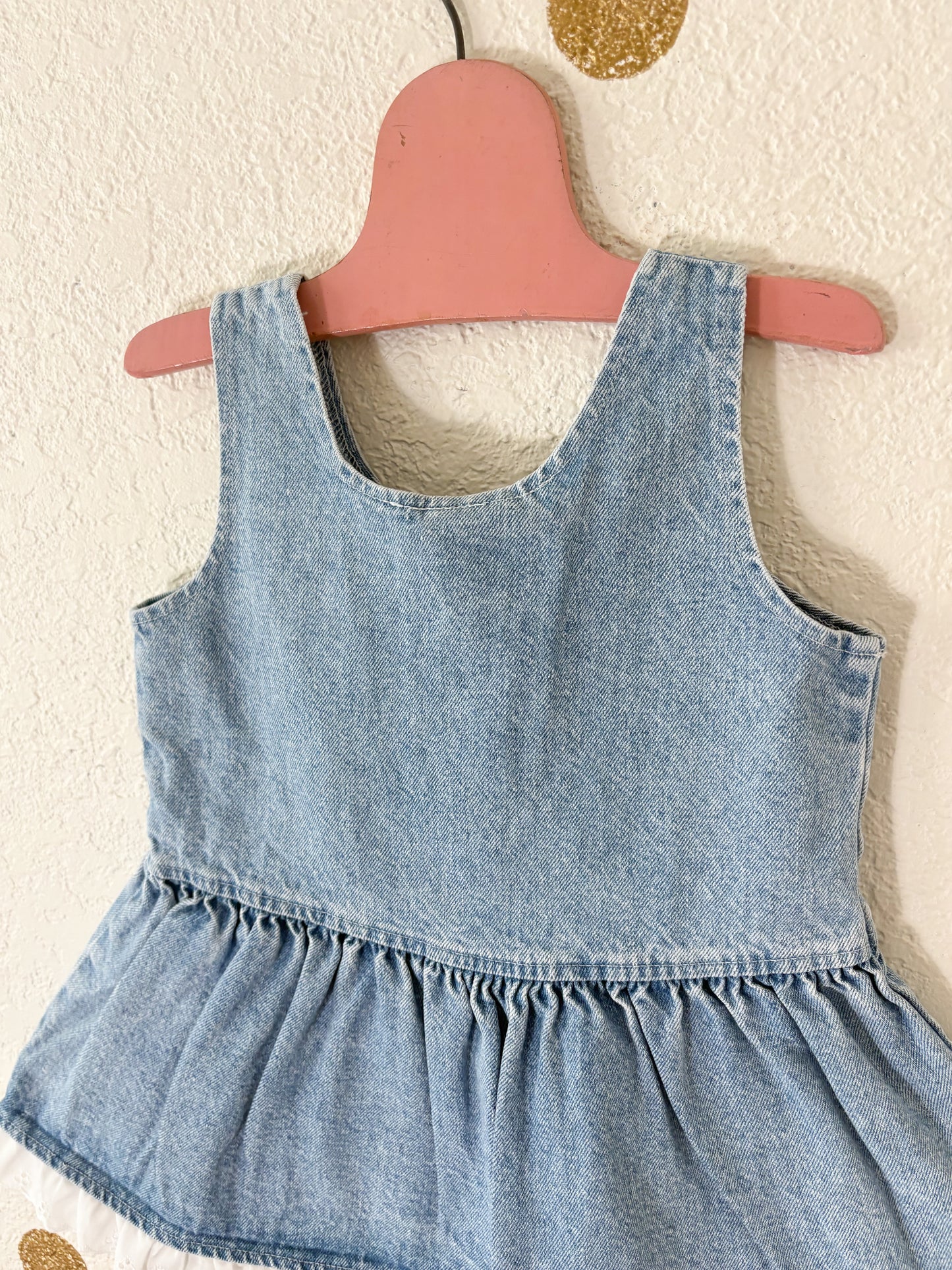 Vintage Cherokee toddler denim dress/tunic.