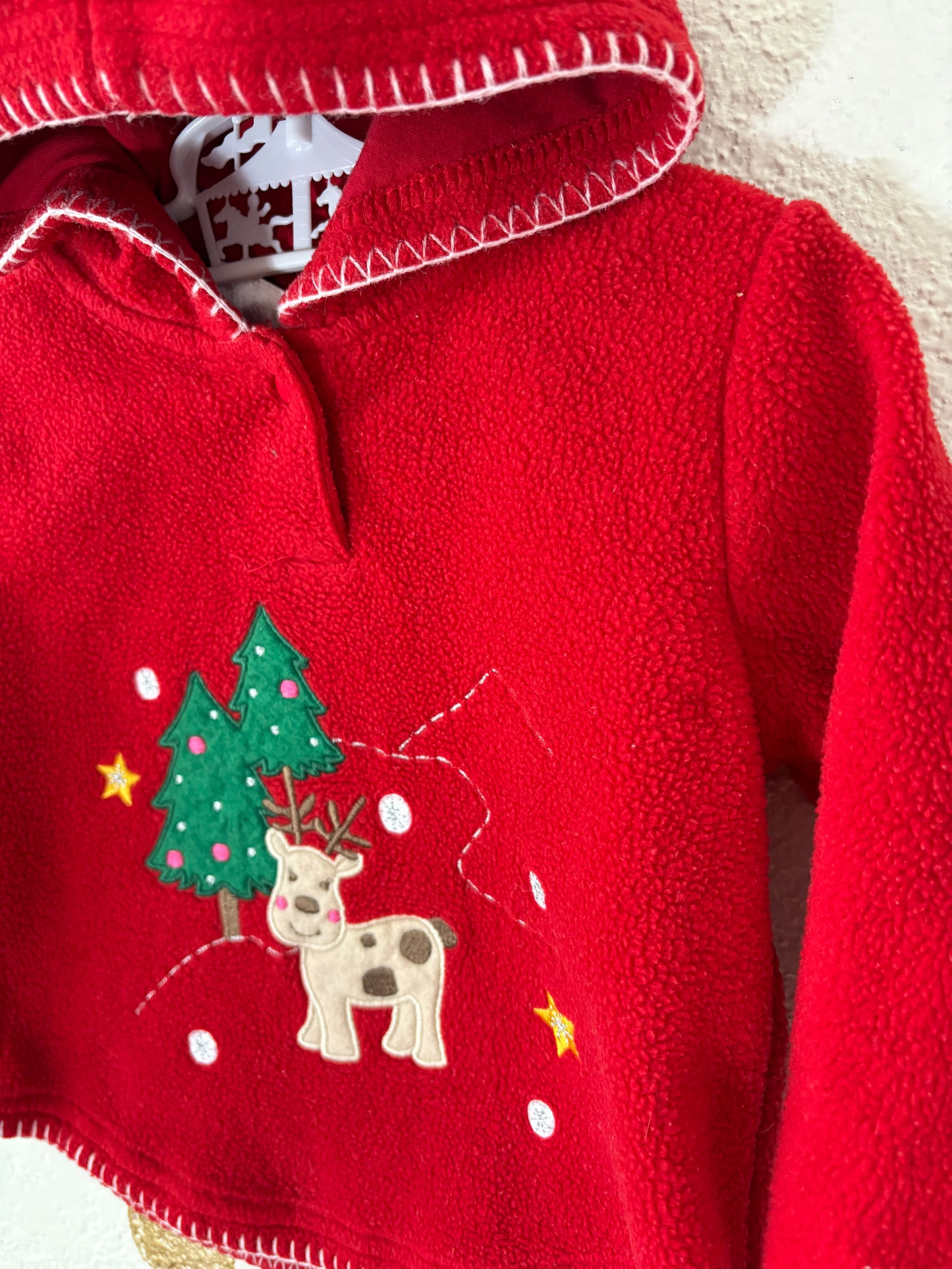 Y2K MiniWear fleece hoodie.