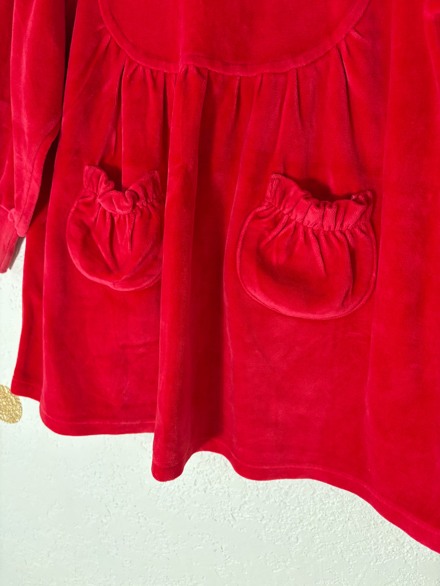 Vintage Gymboree velour dress/tunic.