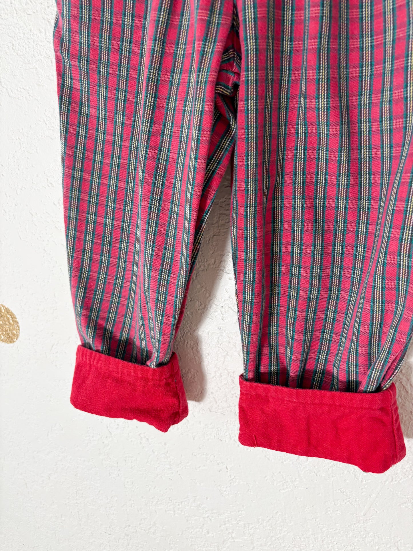 Vintage Gymboree plaid pants.