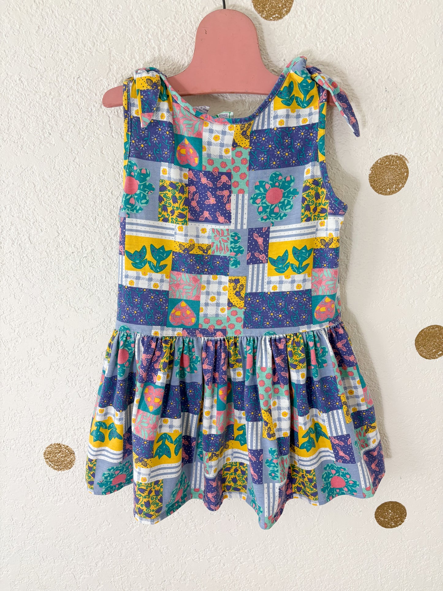 Vintage Amie 'n Alexis faux pat work dress/tunic.