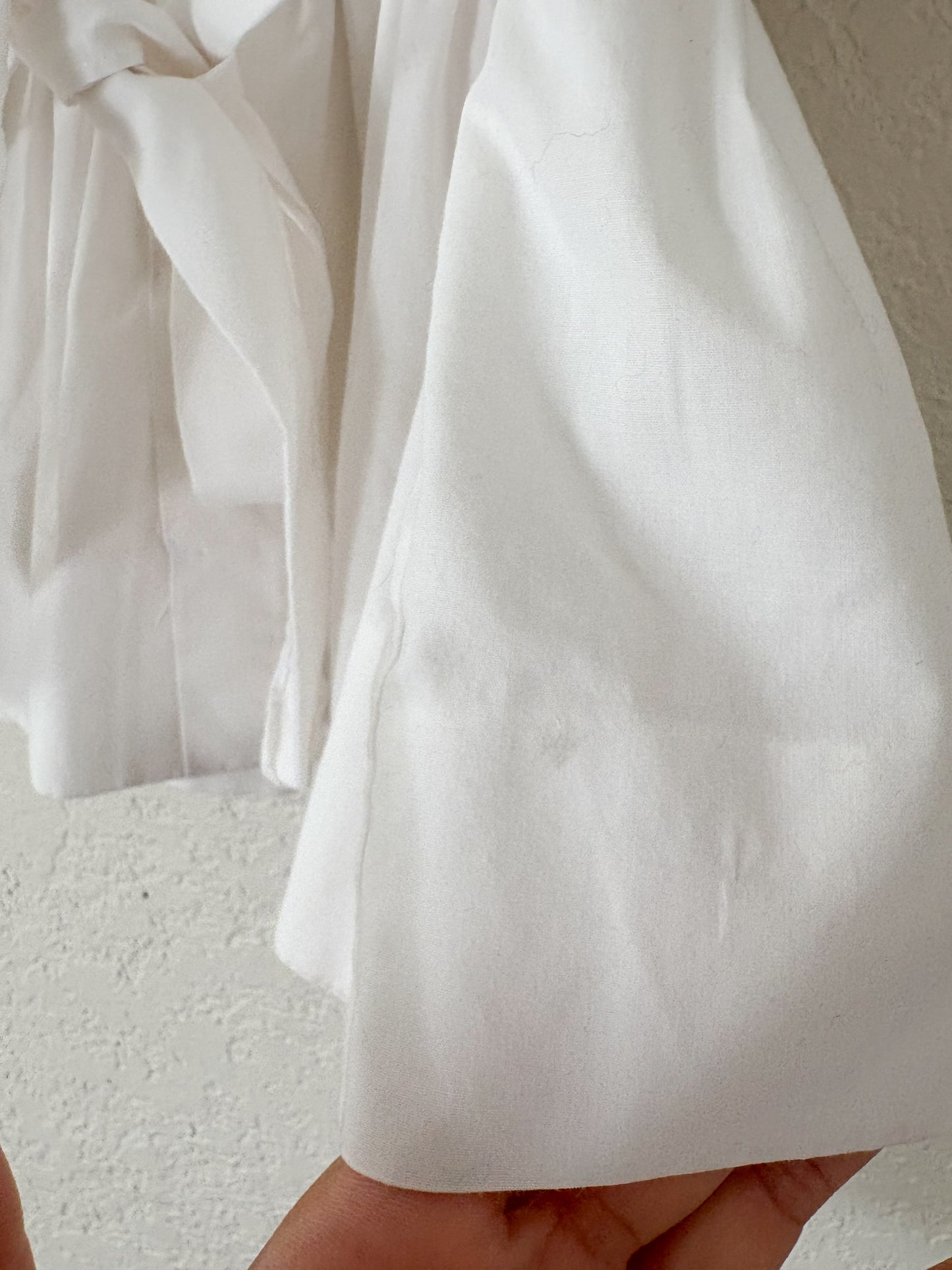 Vintage House of Hatten smocked baby dress.