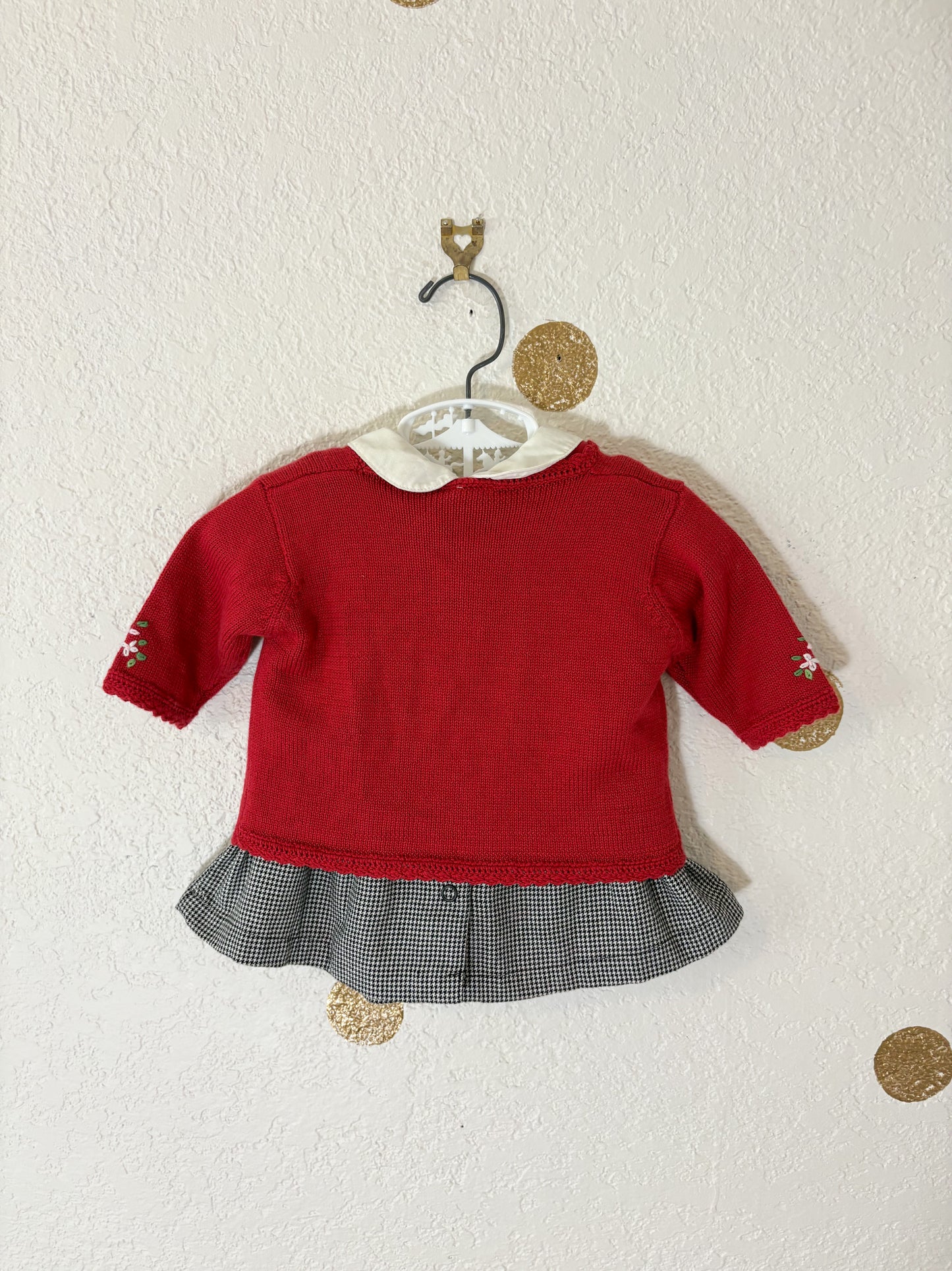 Vintage Gymboree 4 piece set + NWT baby shoes bundle