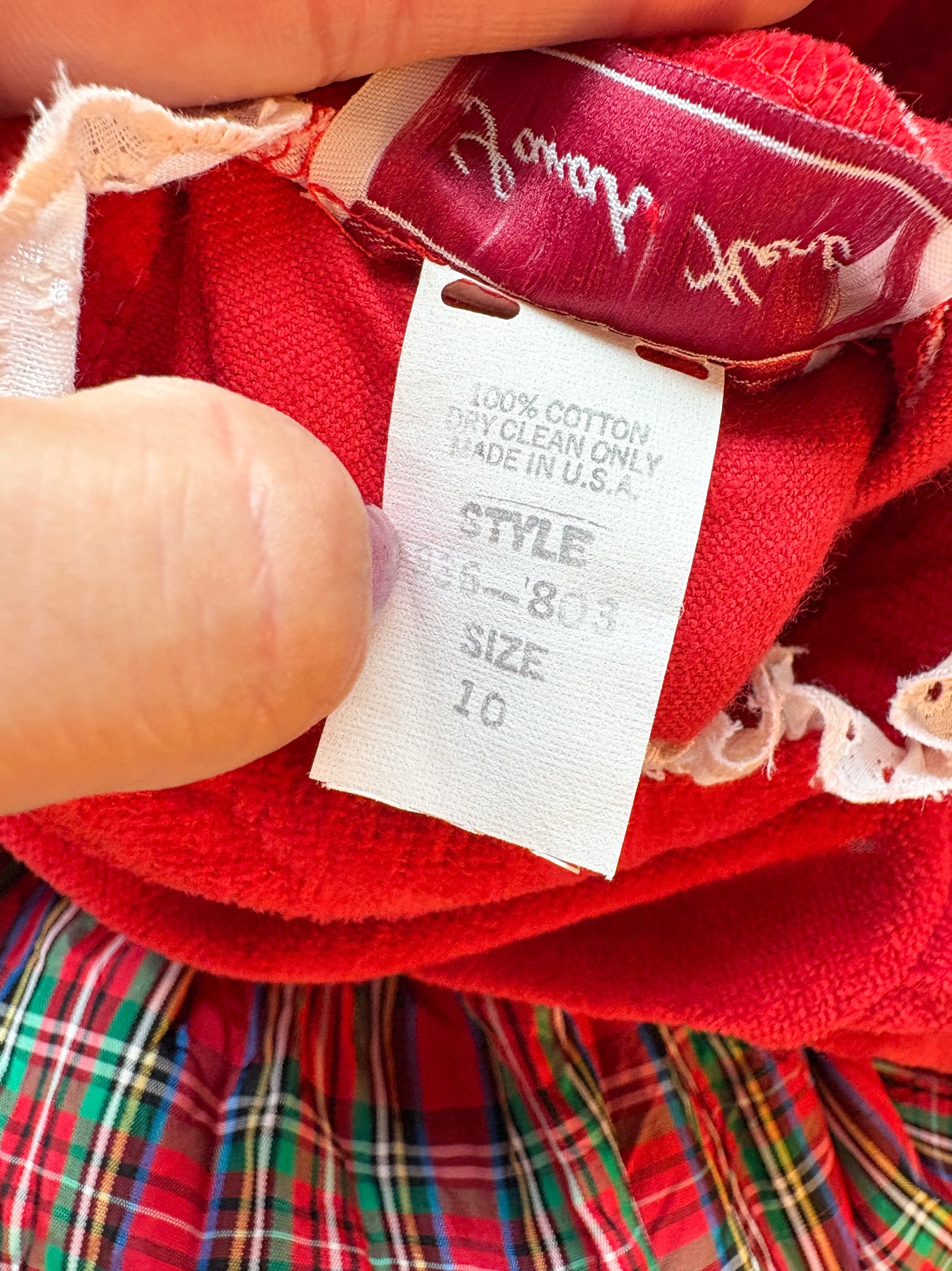 Vintage Sarah Kent older girl dress.