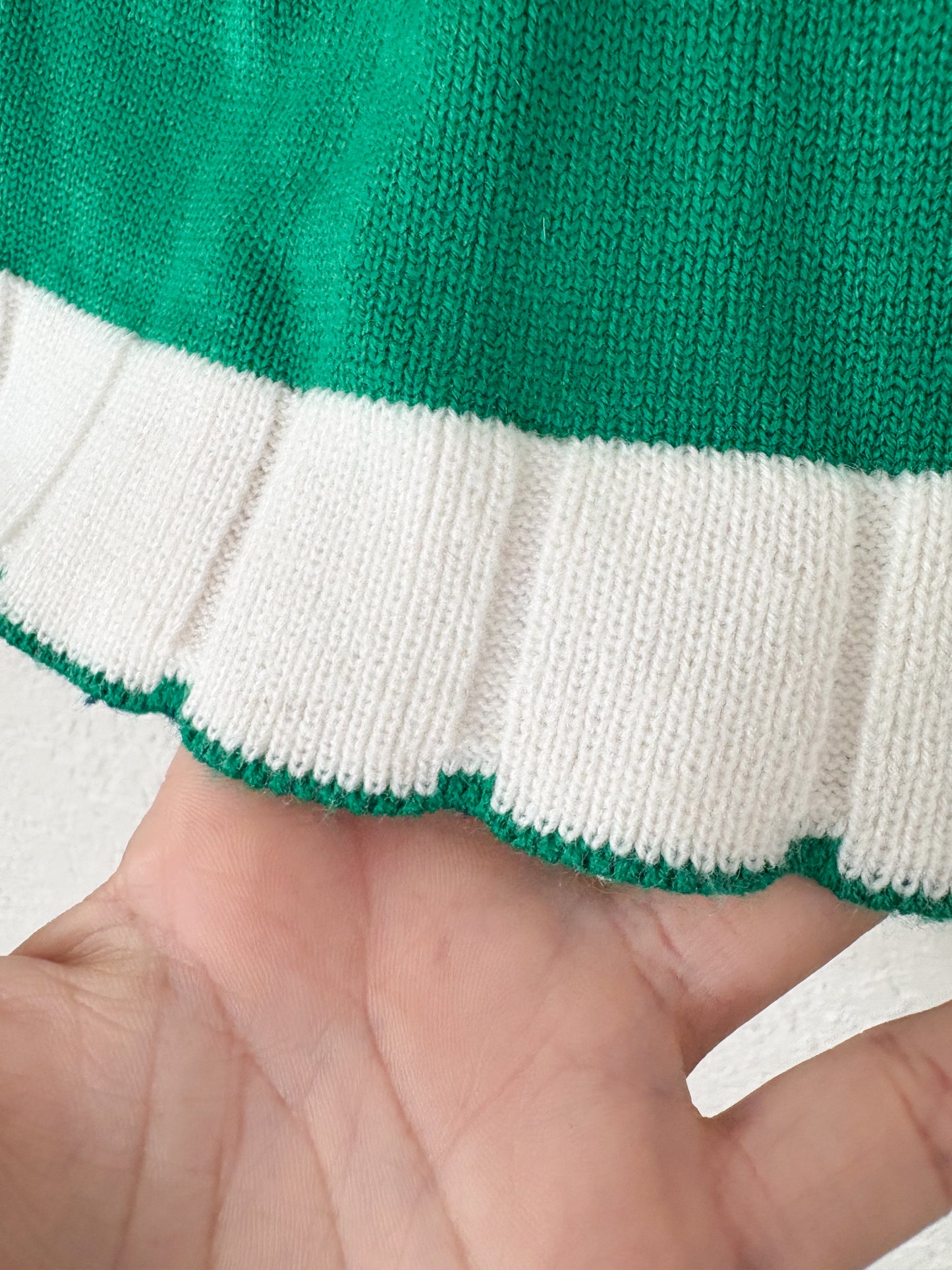 Vintage Toddletime acrylic baby dress.