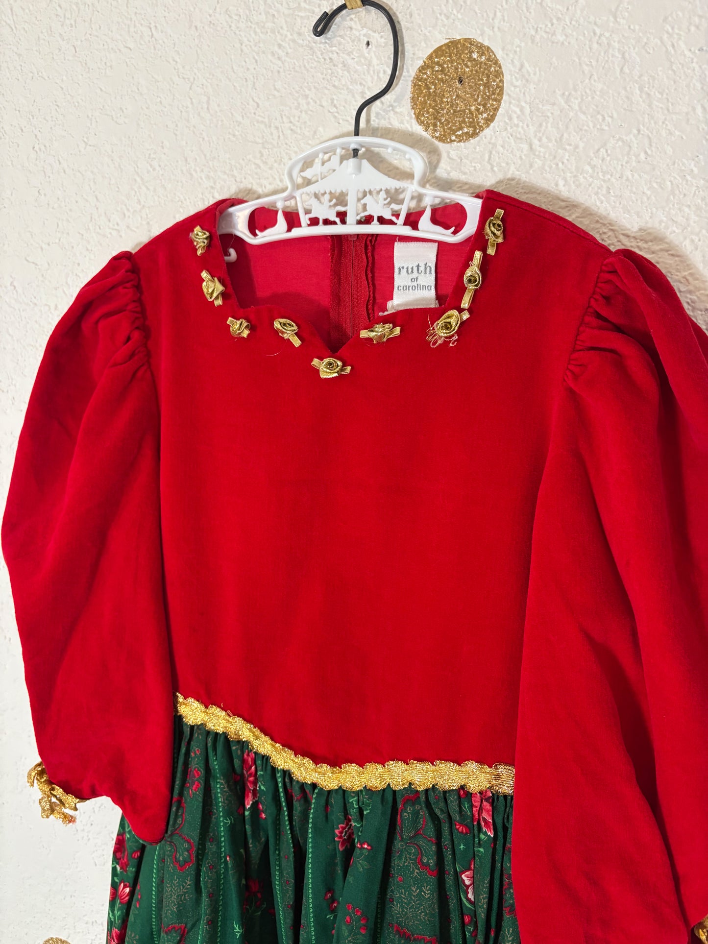 Vintage Ruth of Carolina older girl dress.